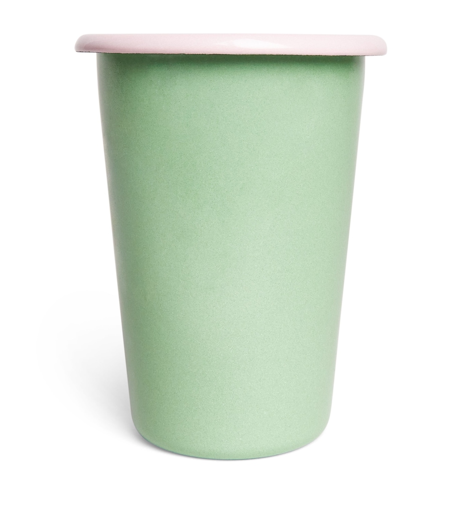 Harrods Enamel Tumbler Pink Image 1