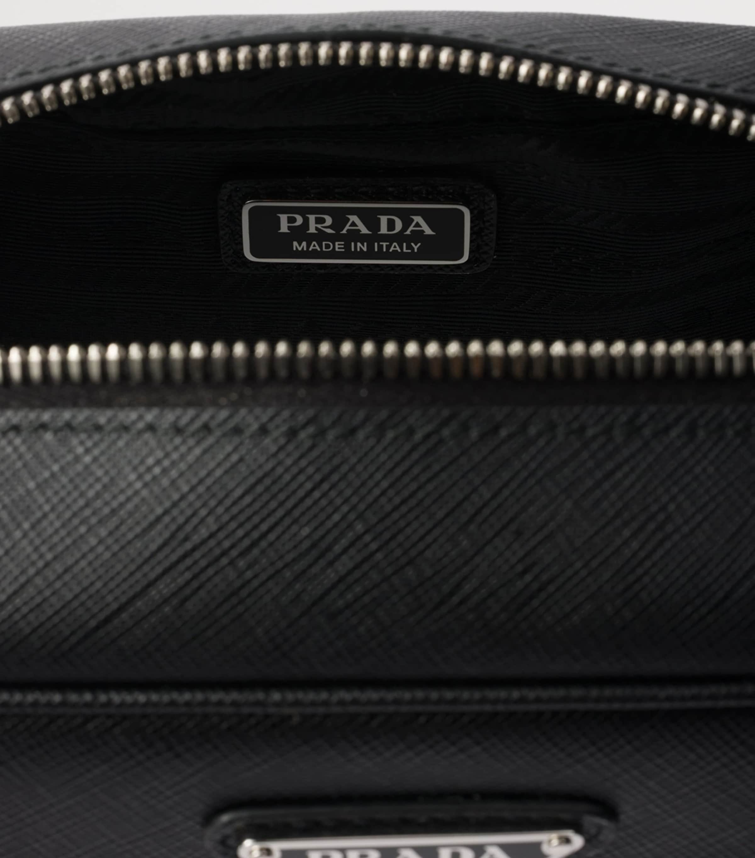 Saffiano Leather Triangle Pouch F0002 Image 4