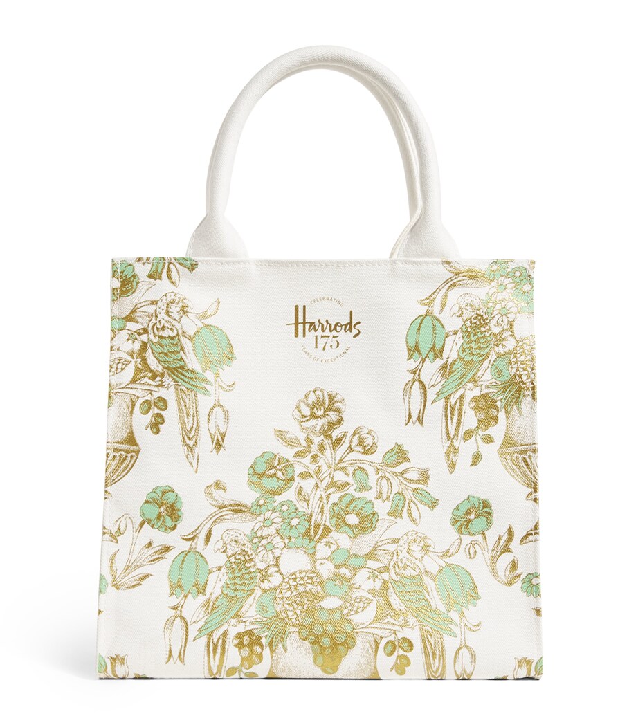 Harrods 175 Anniversary Edition Small Tote Bag Ivory Image 1