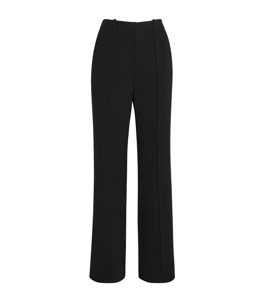 Ansel Wide-Leg Tailored Trousers BLACK Image 1