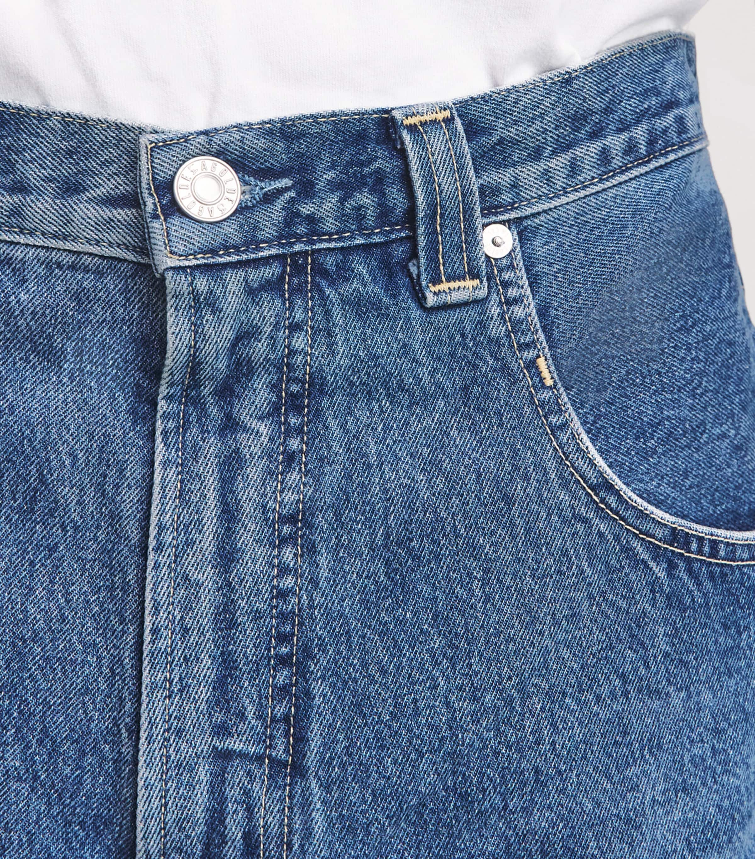 AGOLDE Mens Wide-Leg Grover Jeans Brigade Image 3