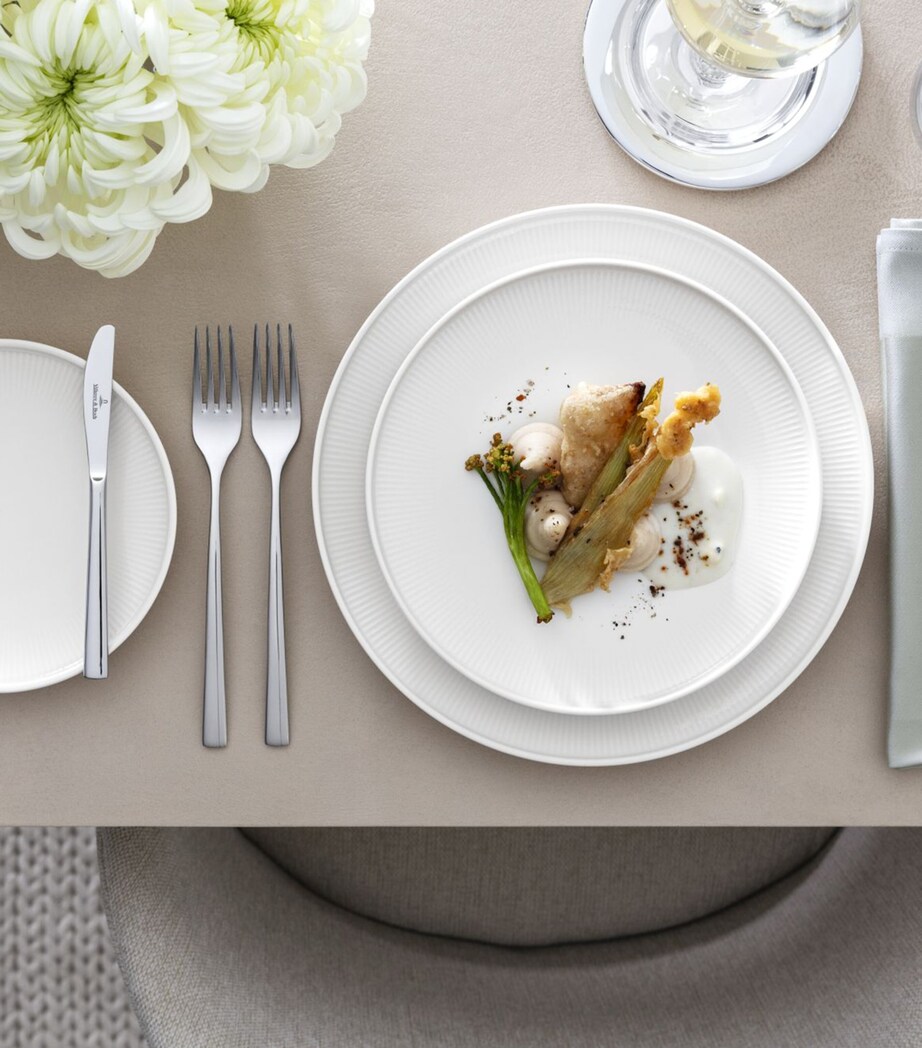 Porcelain Afina Side Plate (17cm) WHITE Image 4