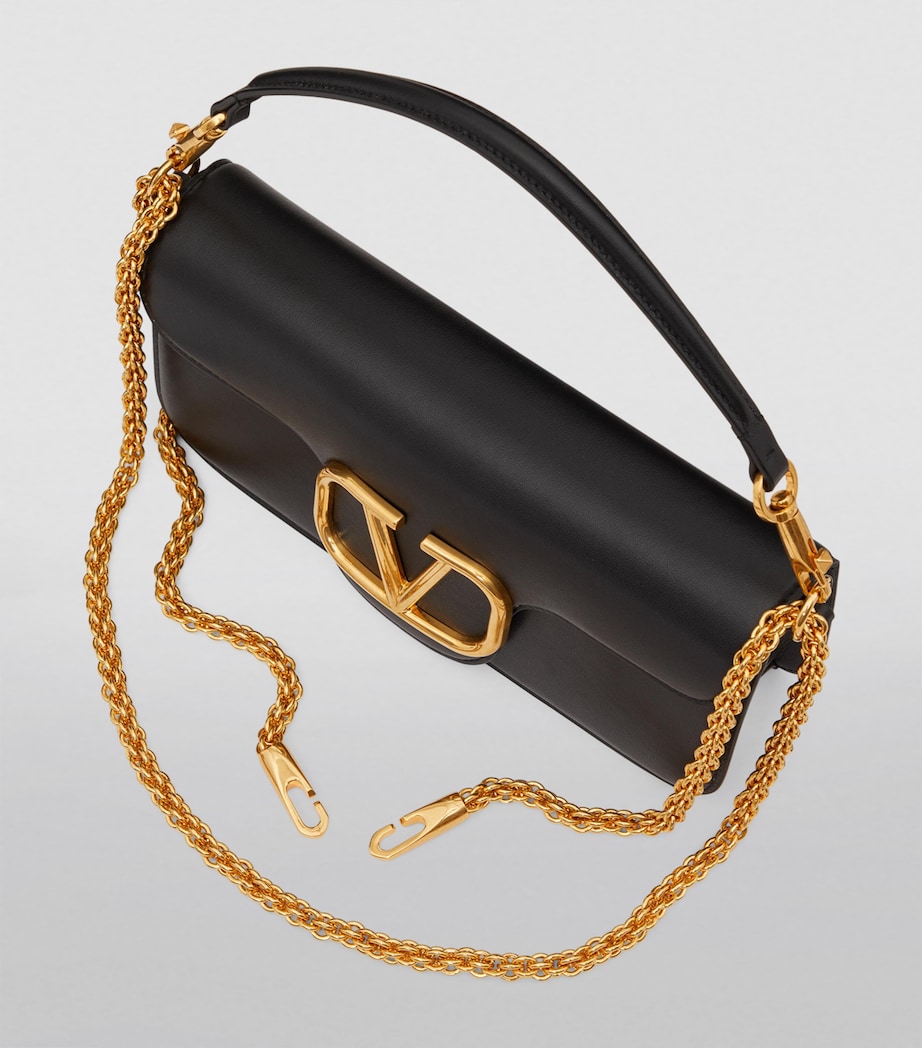 Valentino Garavani Leather Locò Shoulder Bag Image 5