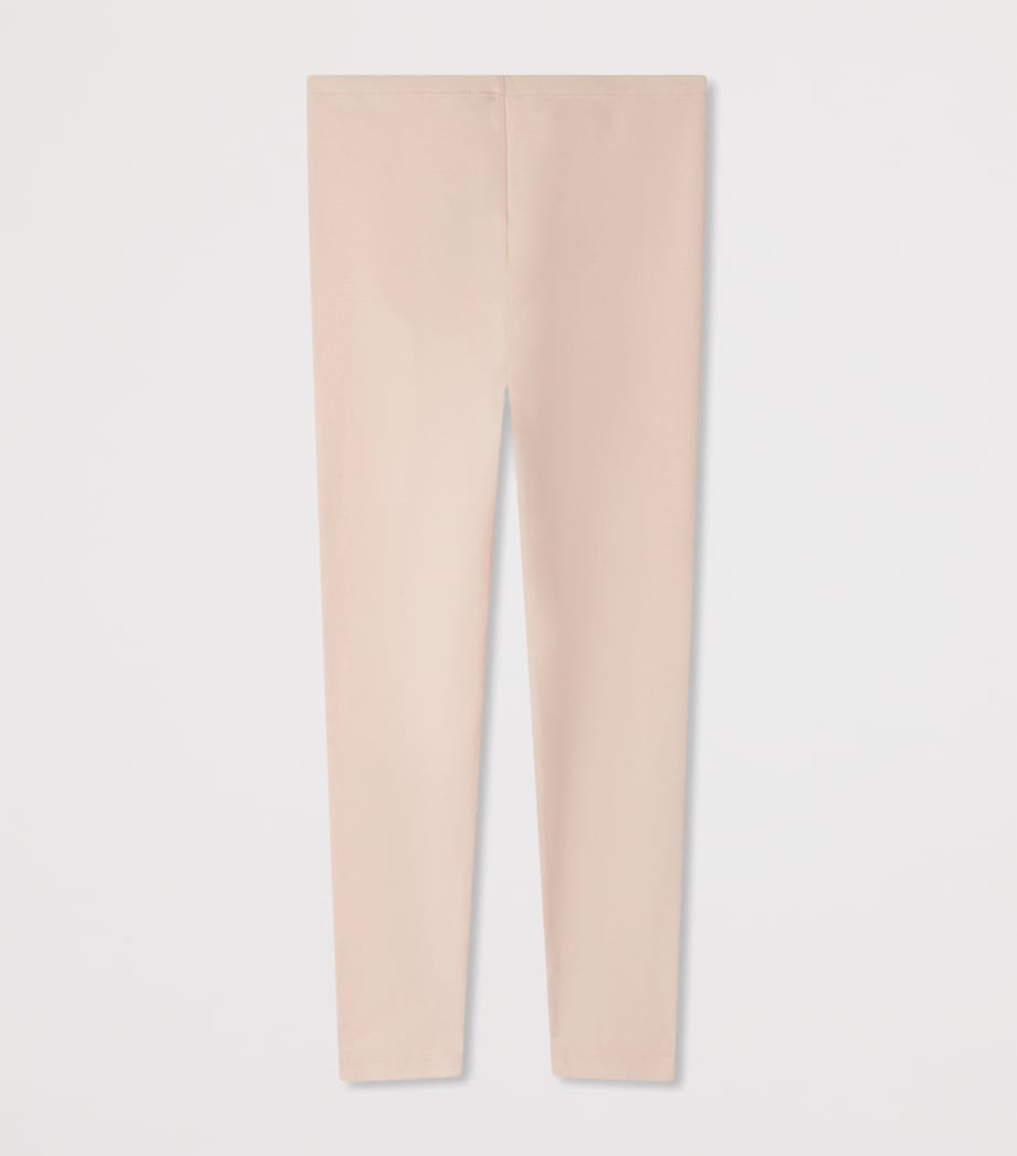 Cotton-Stretch Leggings (10-14 Years) ROSE THE Image 2