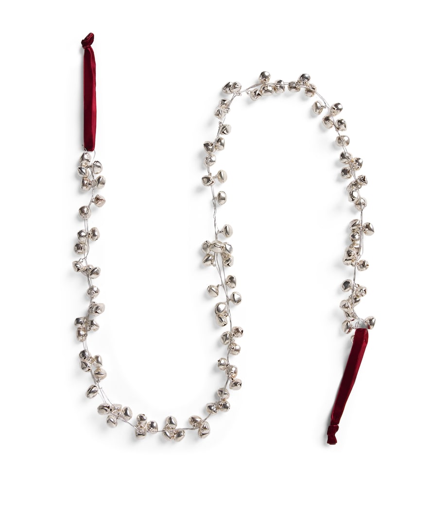 Mini Bells Garland SILVER Image 1