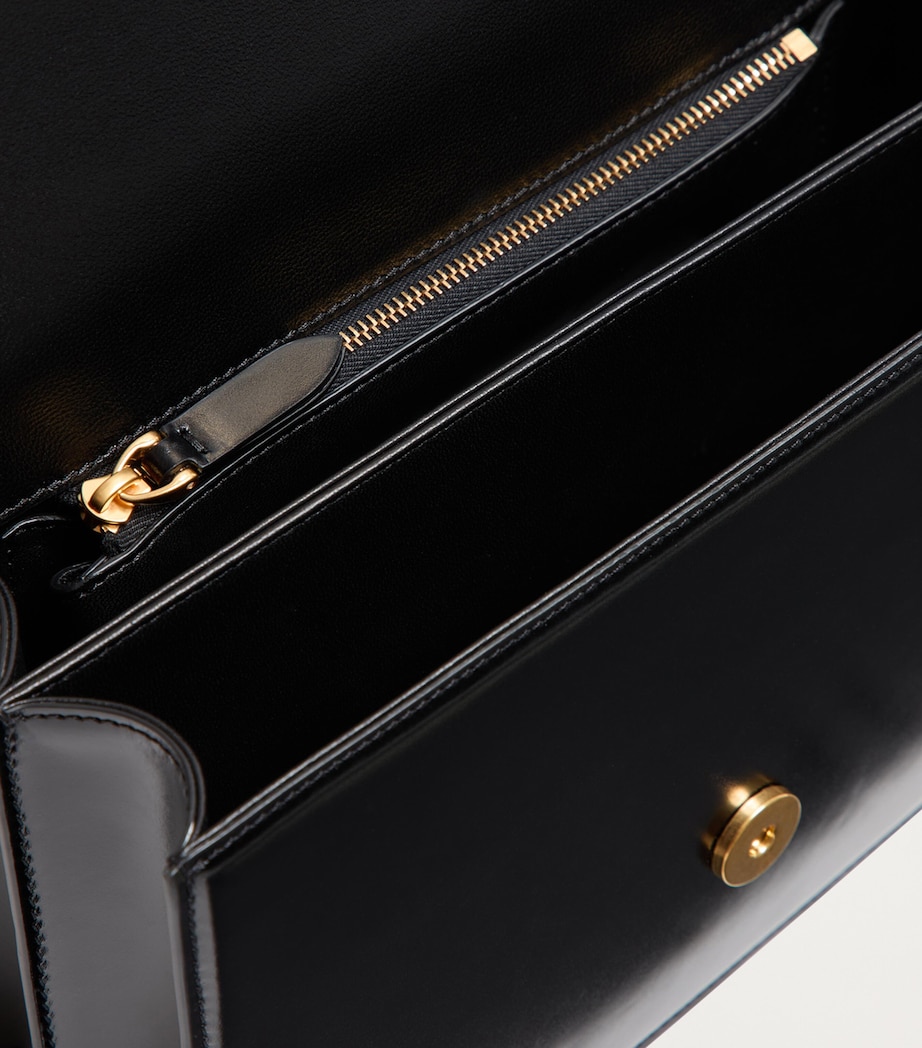 Calf Leather Vain Shoulder Bag 0NO Image 2