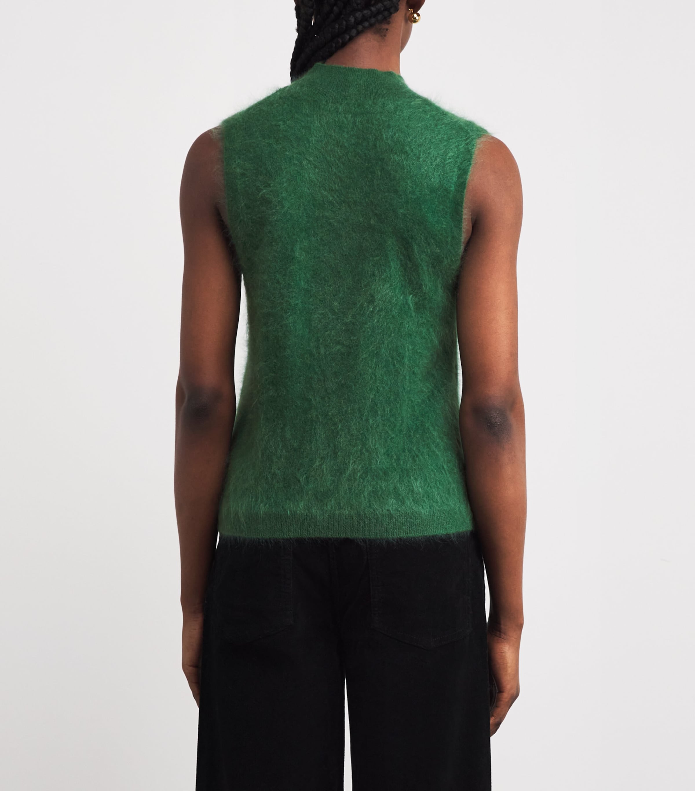 Cashmere Sweater Vest EDEN GREEN Image 4