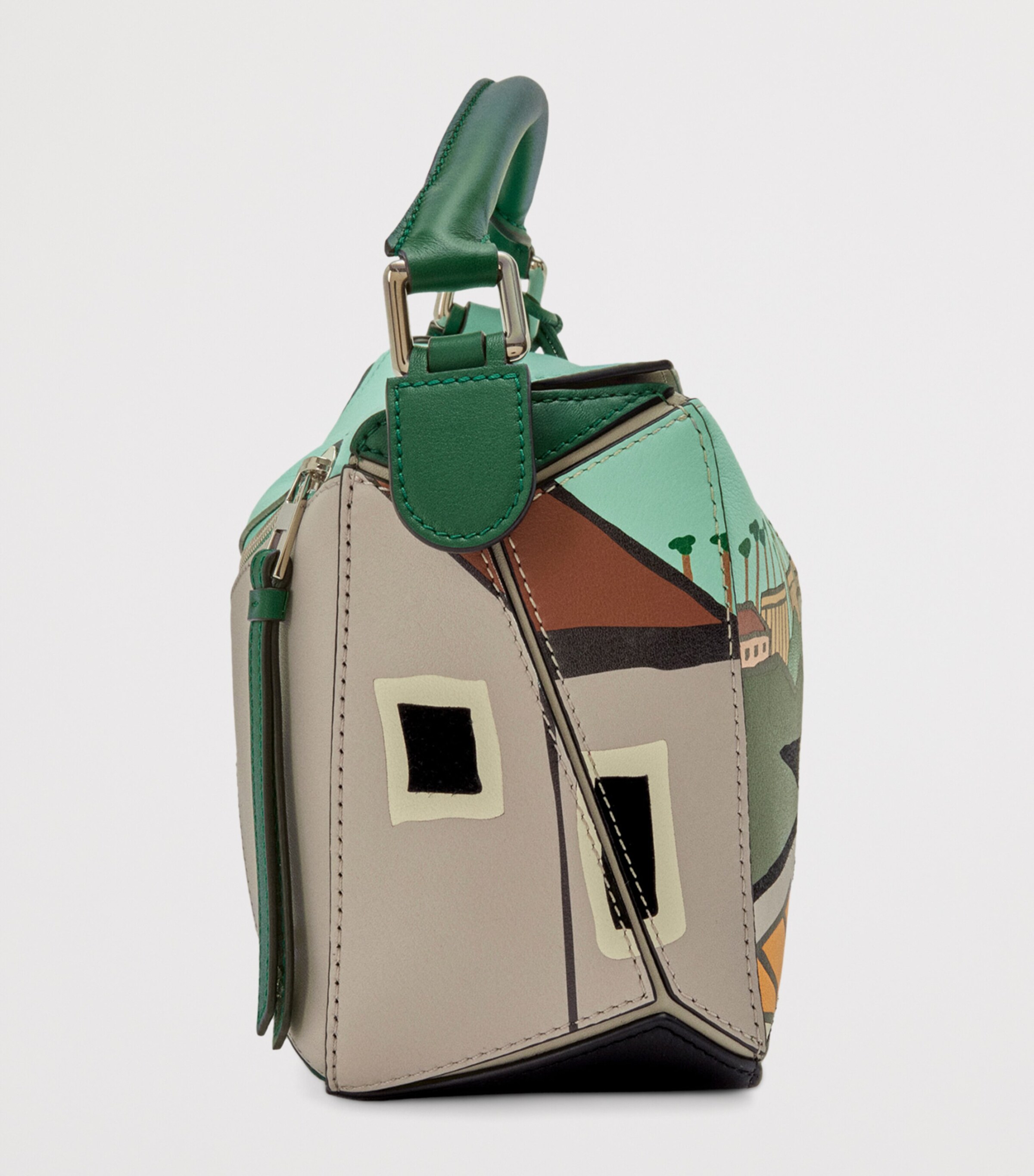 LOEWE Puzzle 10 Re-Edition Ken Price Top-Handle Bag | Harrods US