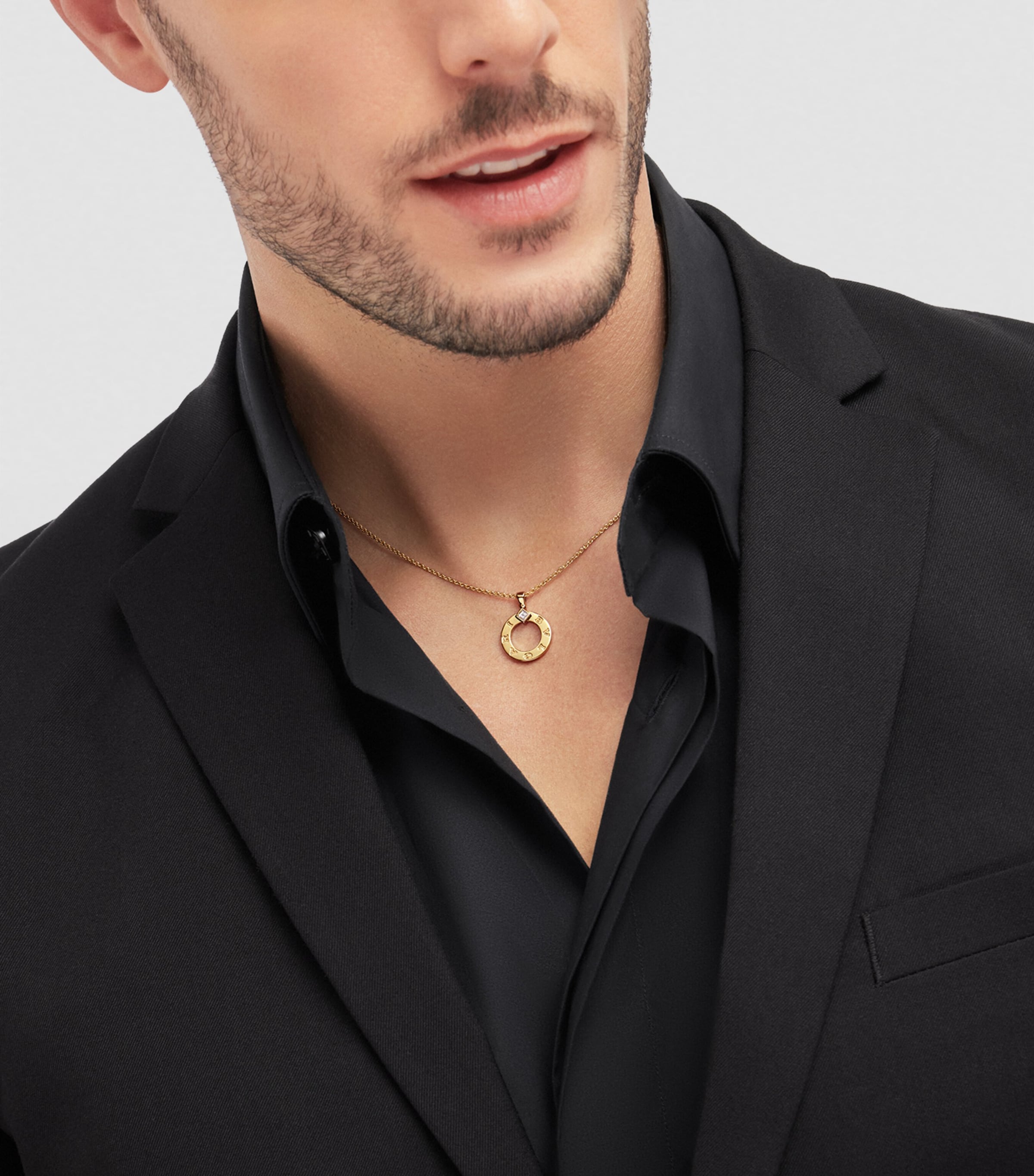 Yellow Gold and Diamond BVLGARI BVLGARI Necklace YELLOW GOLD Image 4