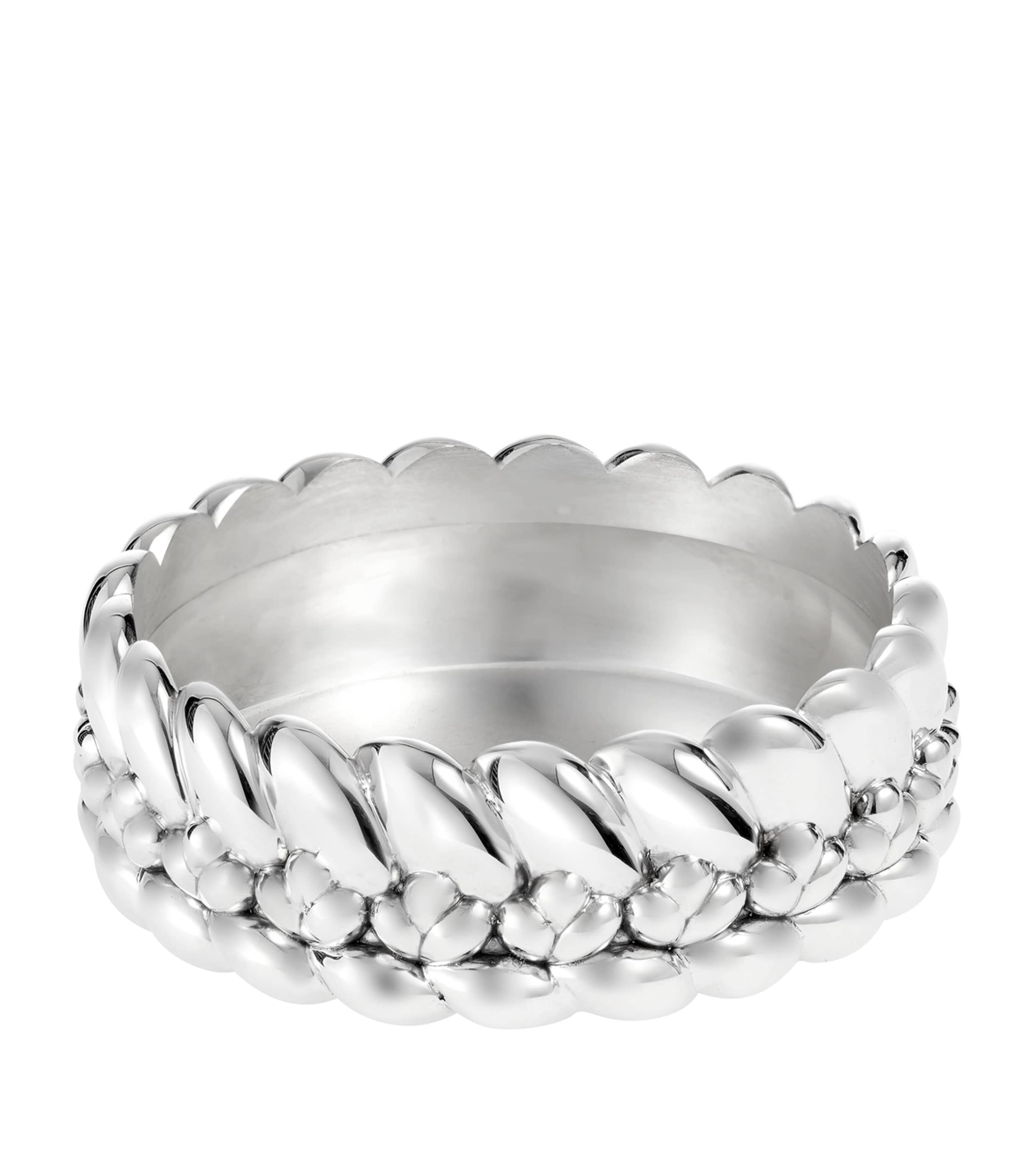 Porcelain Babylone Vase (31cm) WHITE Image 2