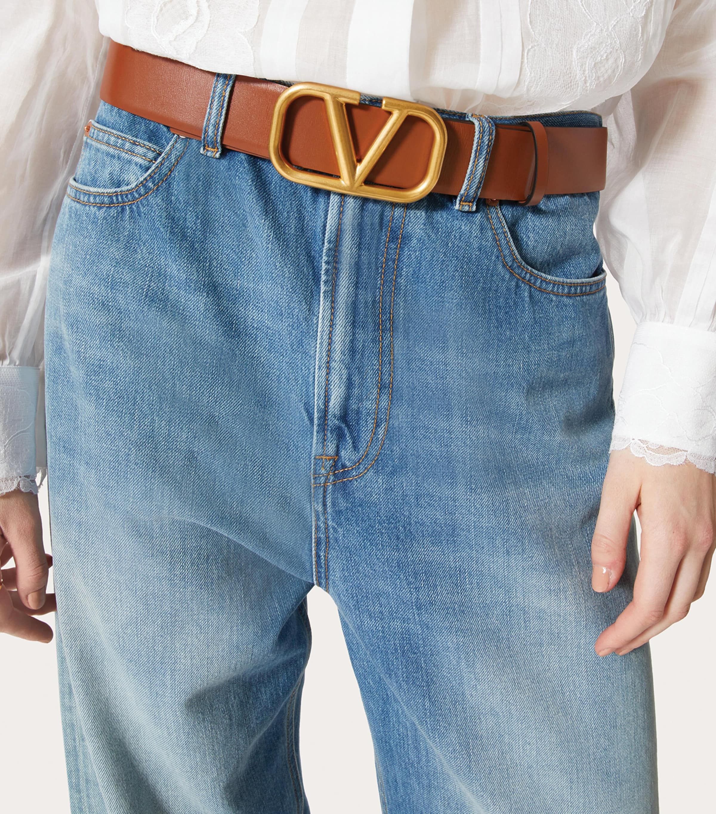 Valentino Garavani Reversible VLOGO Signature Belt Image 4