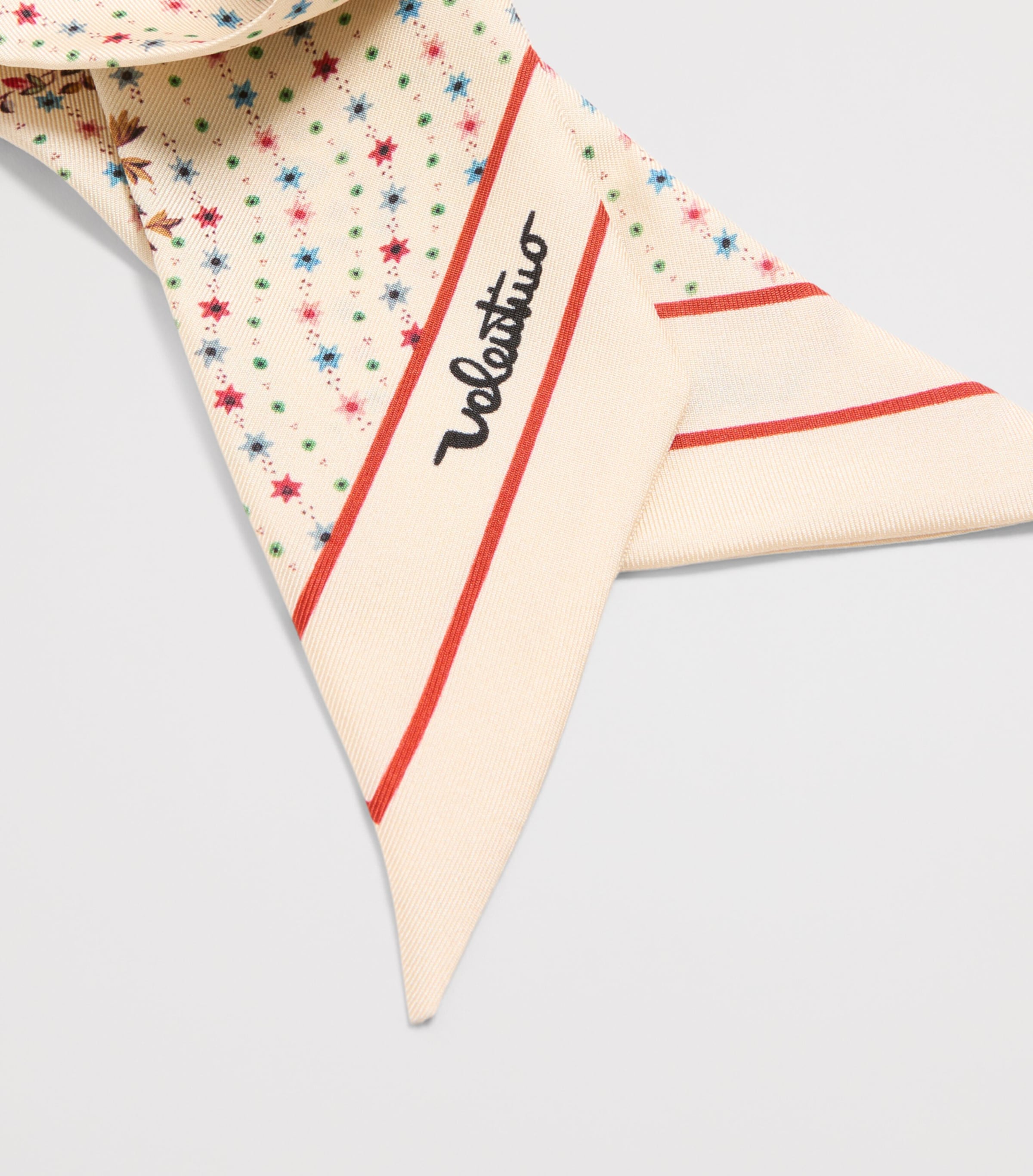 Silk Papier Floreal Scarf ZC9 Image 5