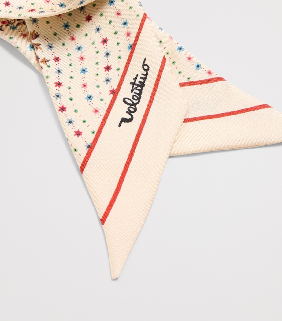 Silk Papier Floreal Scarf ZC9 Image 5