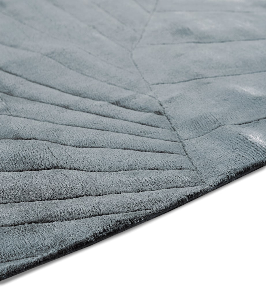 Silk Ori Lake Rug (3.05m x 2.44m) SILVER Image 2
