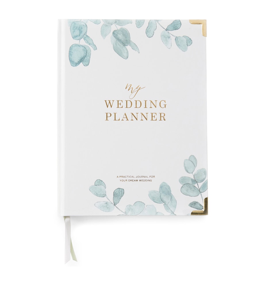 Blush and Gold Luxury Wedding Planner White, Green, Gold Image 1