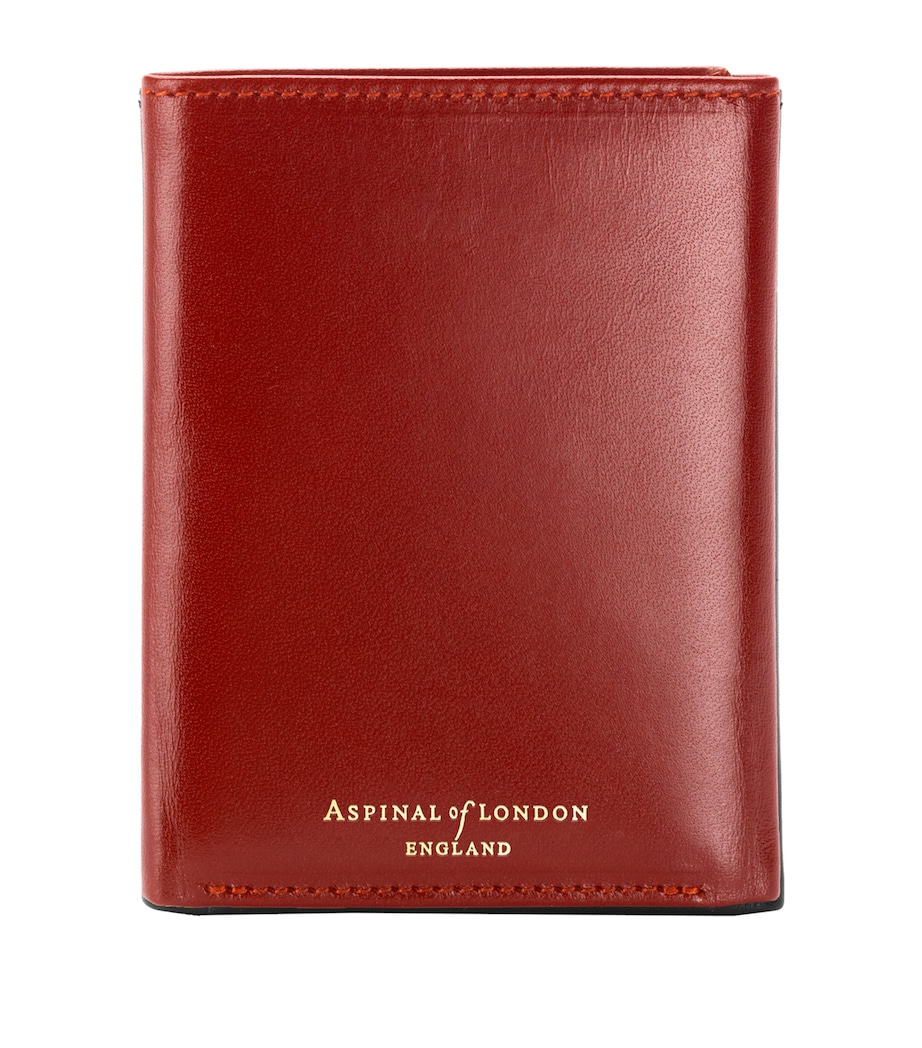 Leather Trifold Wallet COGNAC Image 2
