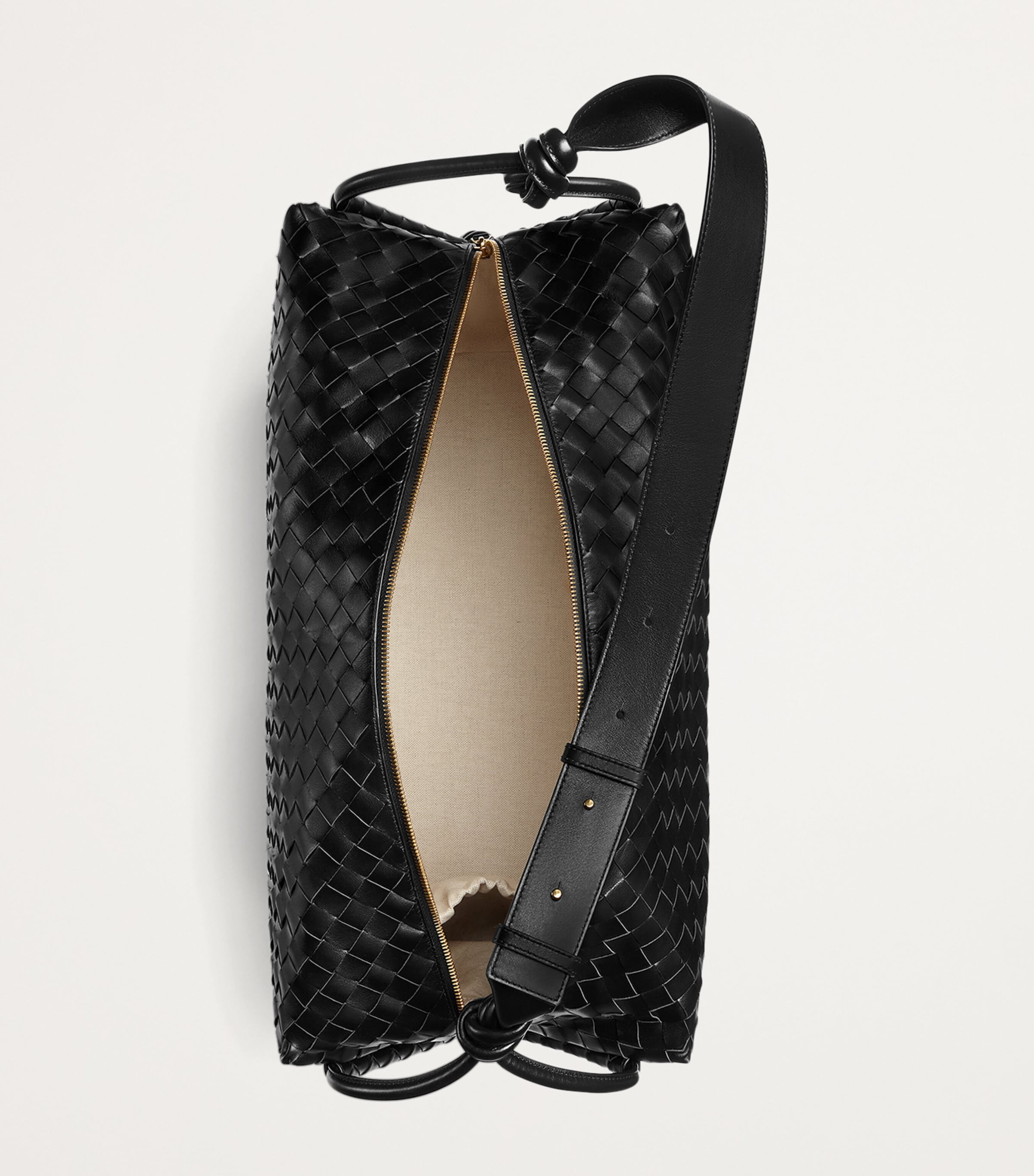 BOTTEGA VENETA / ラージ ループ ウィークエンダー Bottega Veneta Large Leather Loop Weekender Bag | Harrods HK