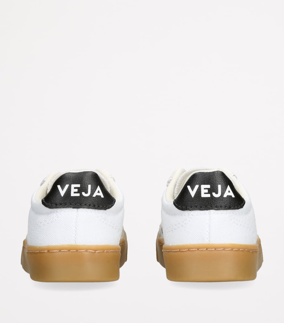 Canvas Volley Sneakers WHITE/BLK Image 2
