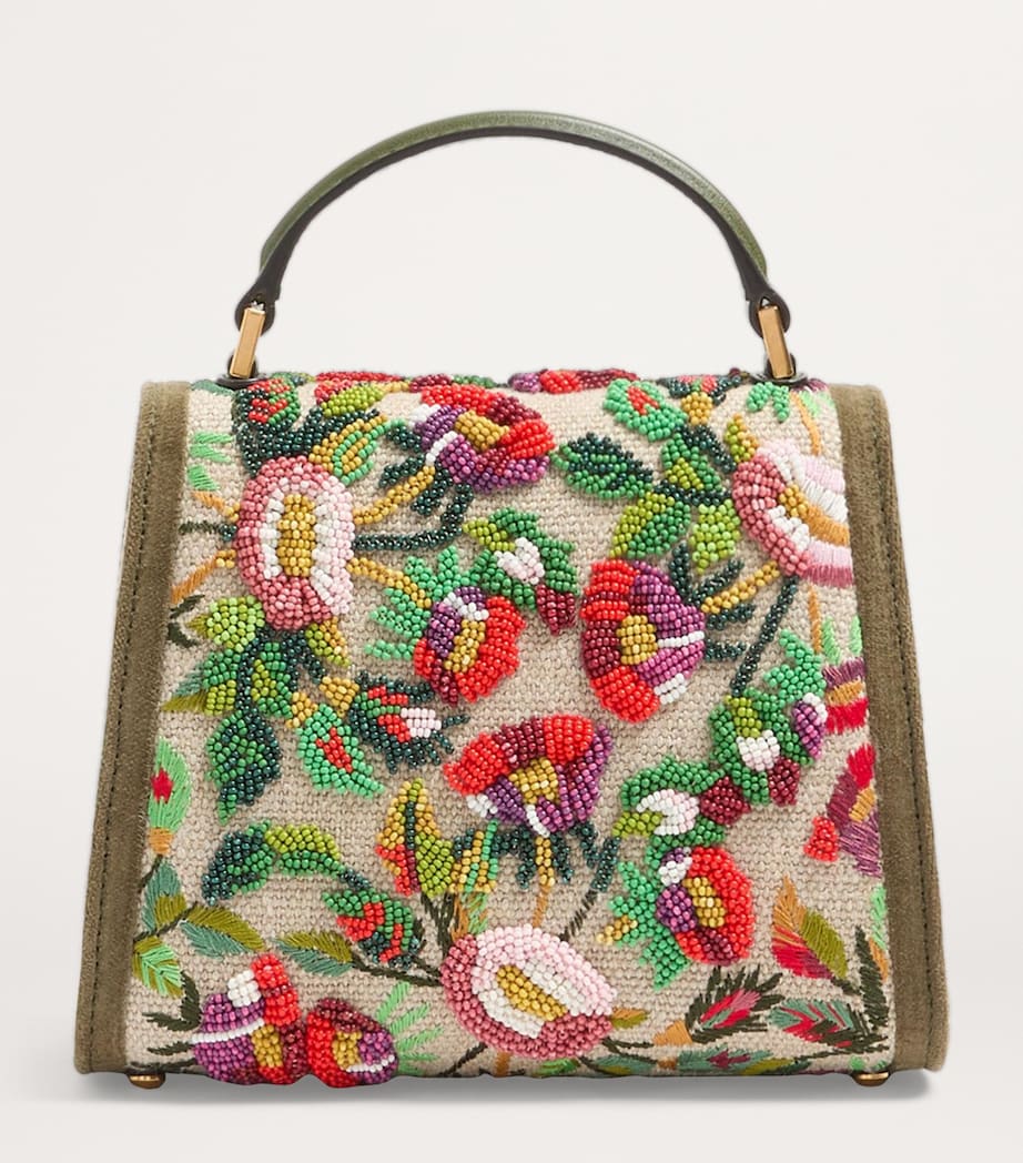 Mini Embellished VSLING Top-Handle Bag R8D Image 2