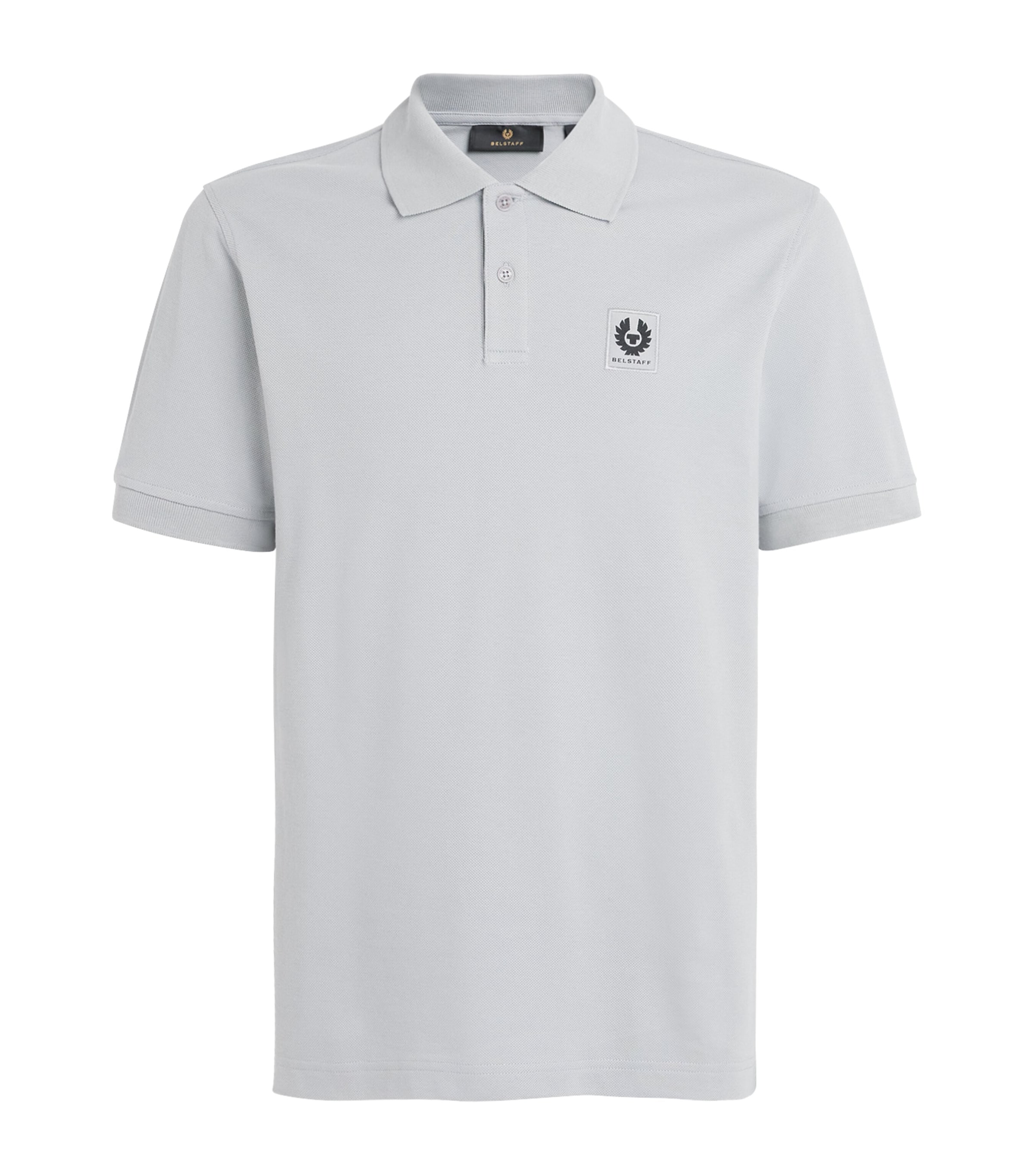 Cotton Logo Polo Shirt QRYBLQUARRY BLUE Image 1