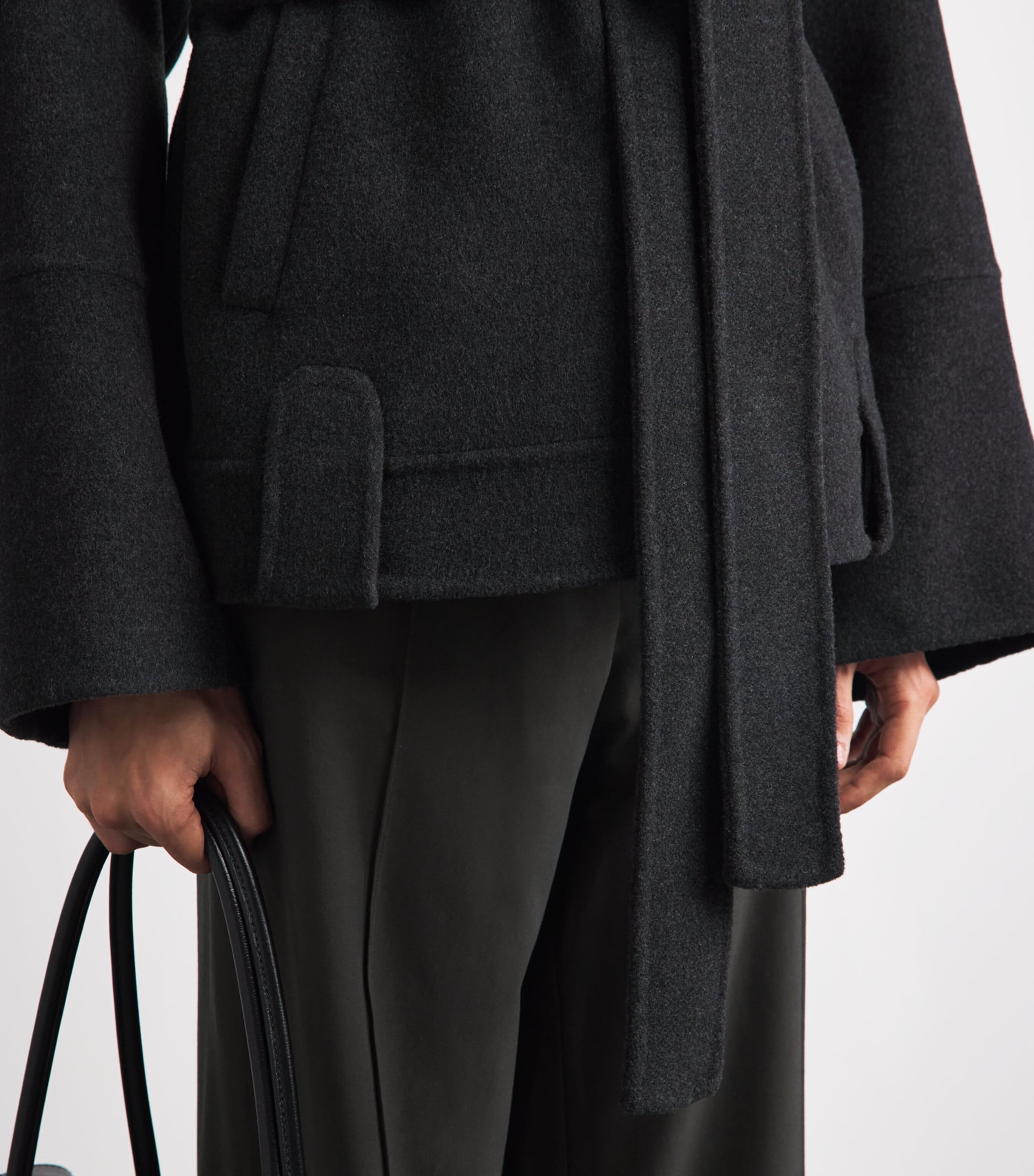 Khaite Wool Alder Jacket In Grey