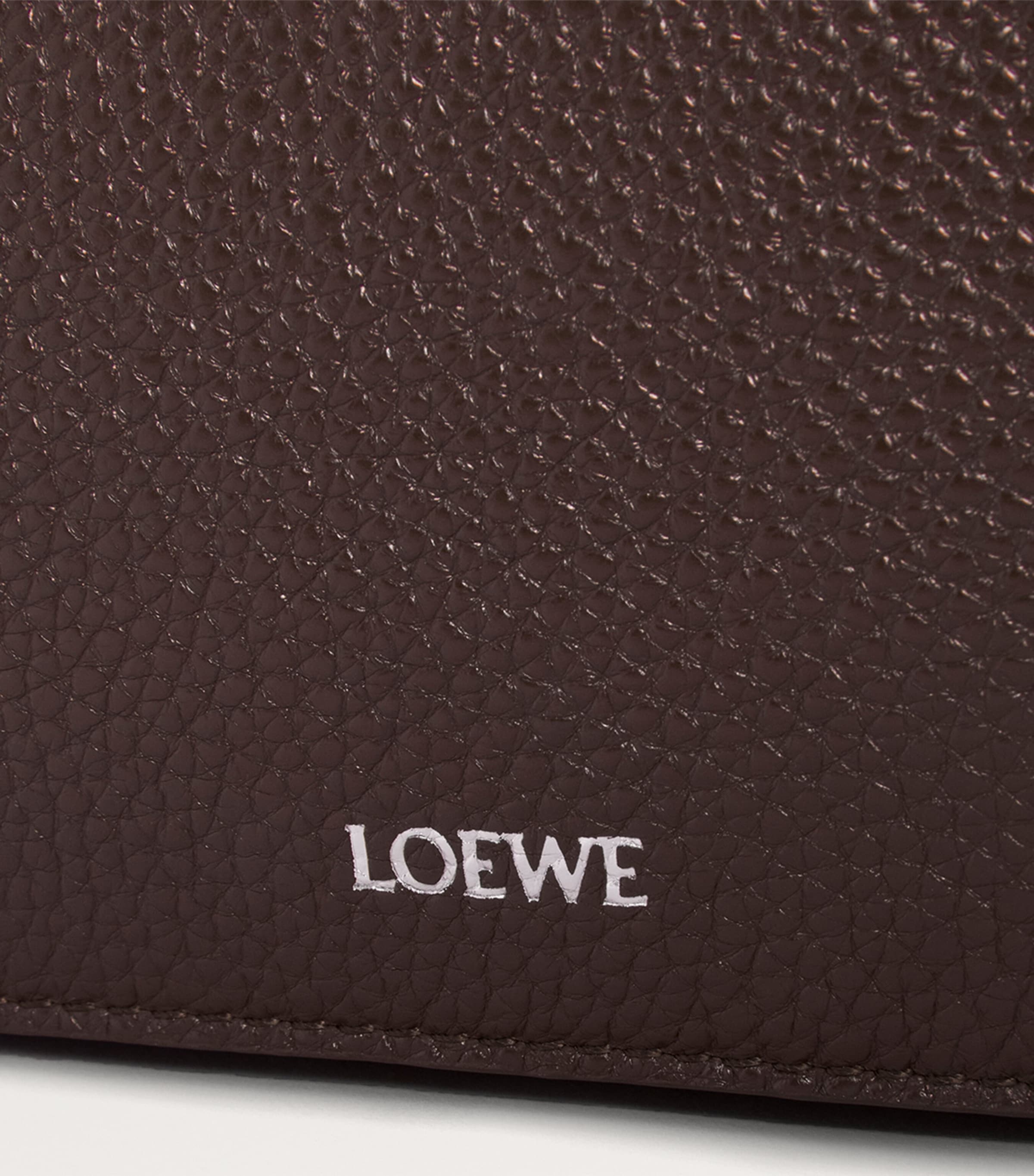 XS Leather Pebble Messenger Bag OXBLOOD Image 5