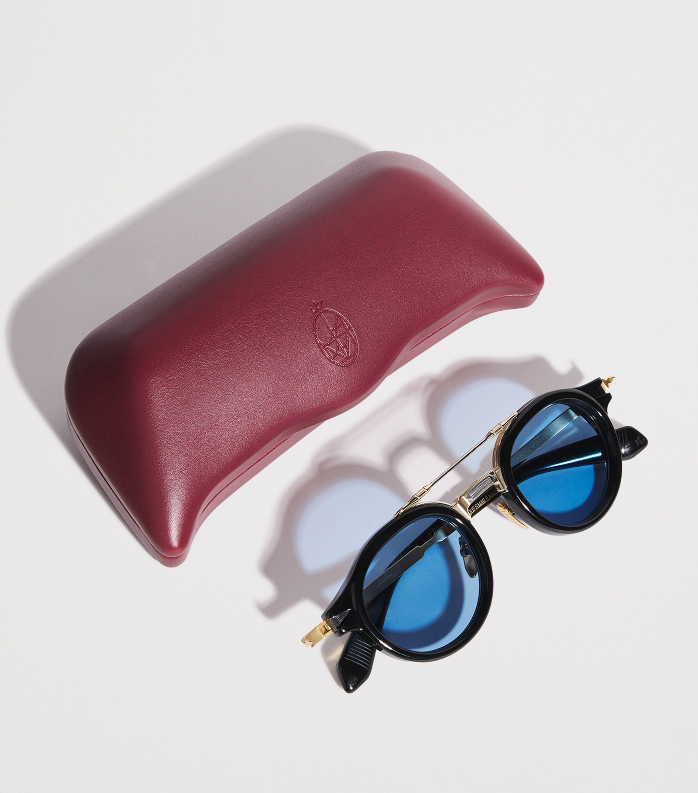 Acetate Delage Sunglasses 88-BLACK Image 4