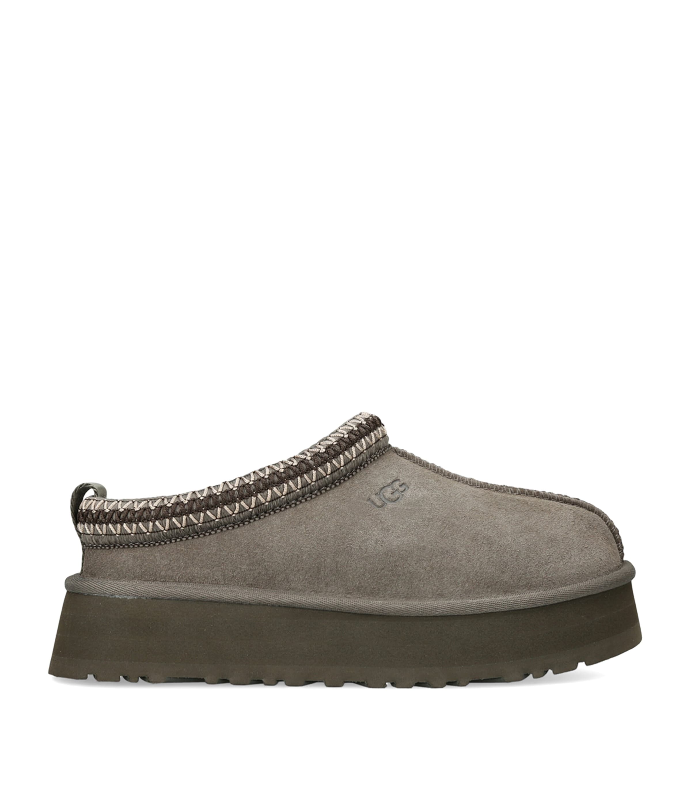 UGG Suede Tazz II Slippers Dark Green Image 1