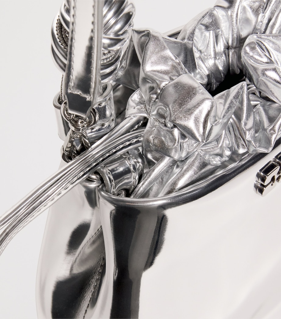 Mini Bou Bucket Bag 018 SILVER Image 4