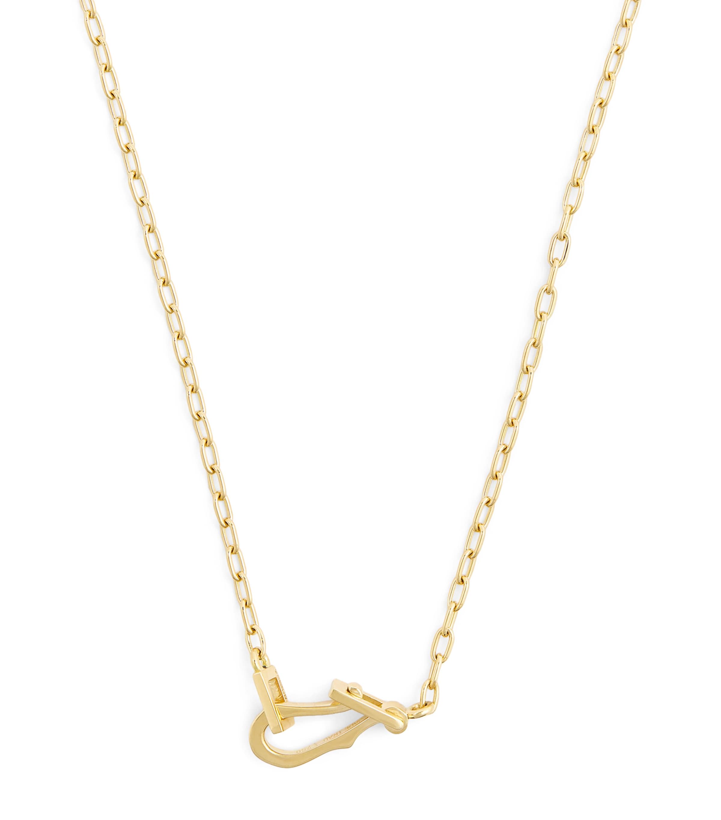 JADE TRAU MINI YELLOW GOLD LOLA NECKLACE