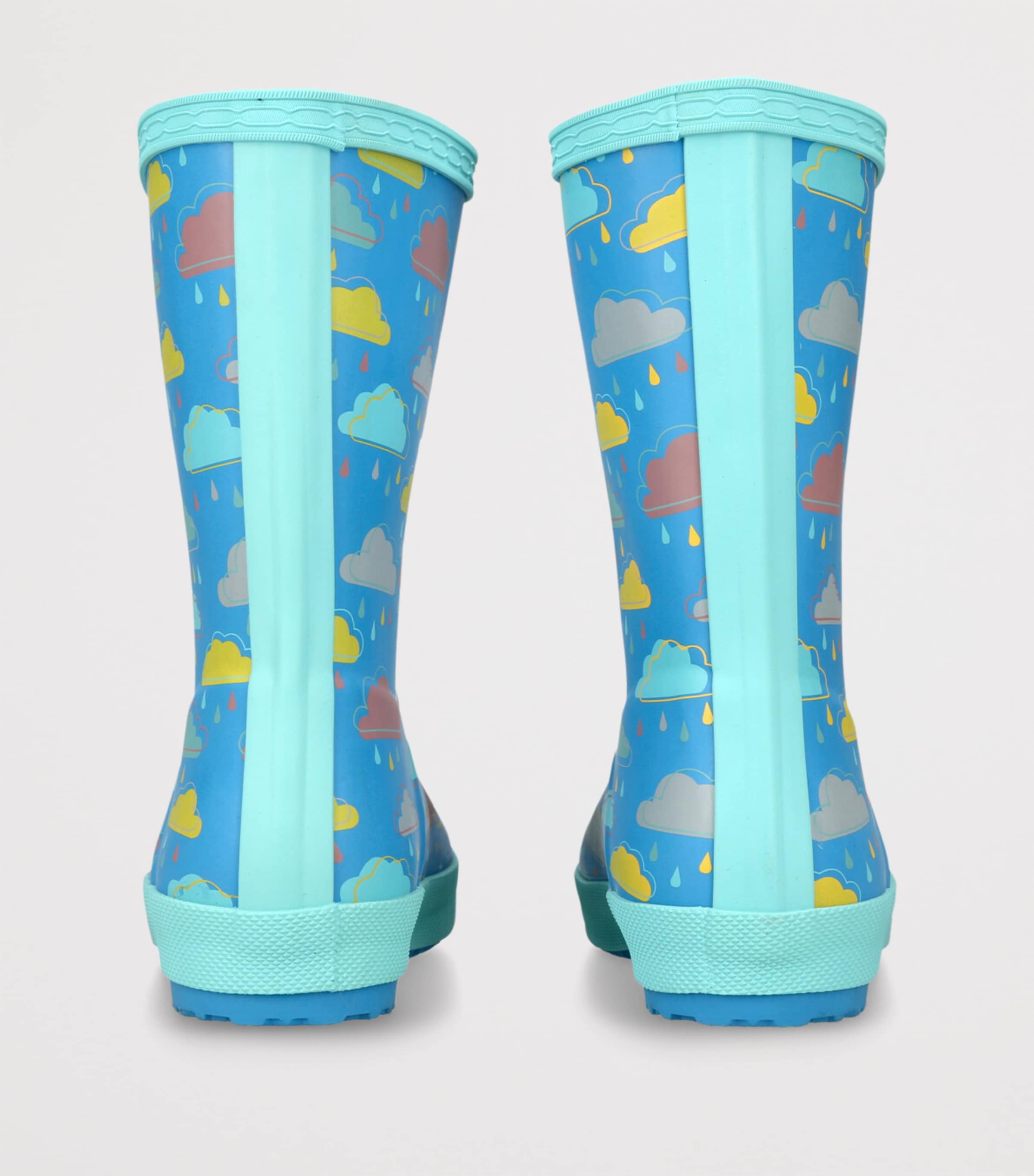 First Rain Wellington Boots BLUE OTHER Image 2