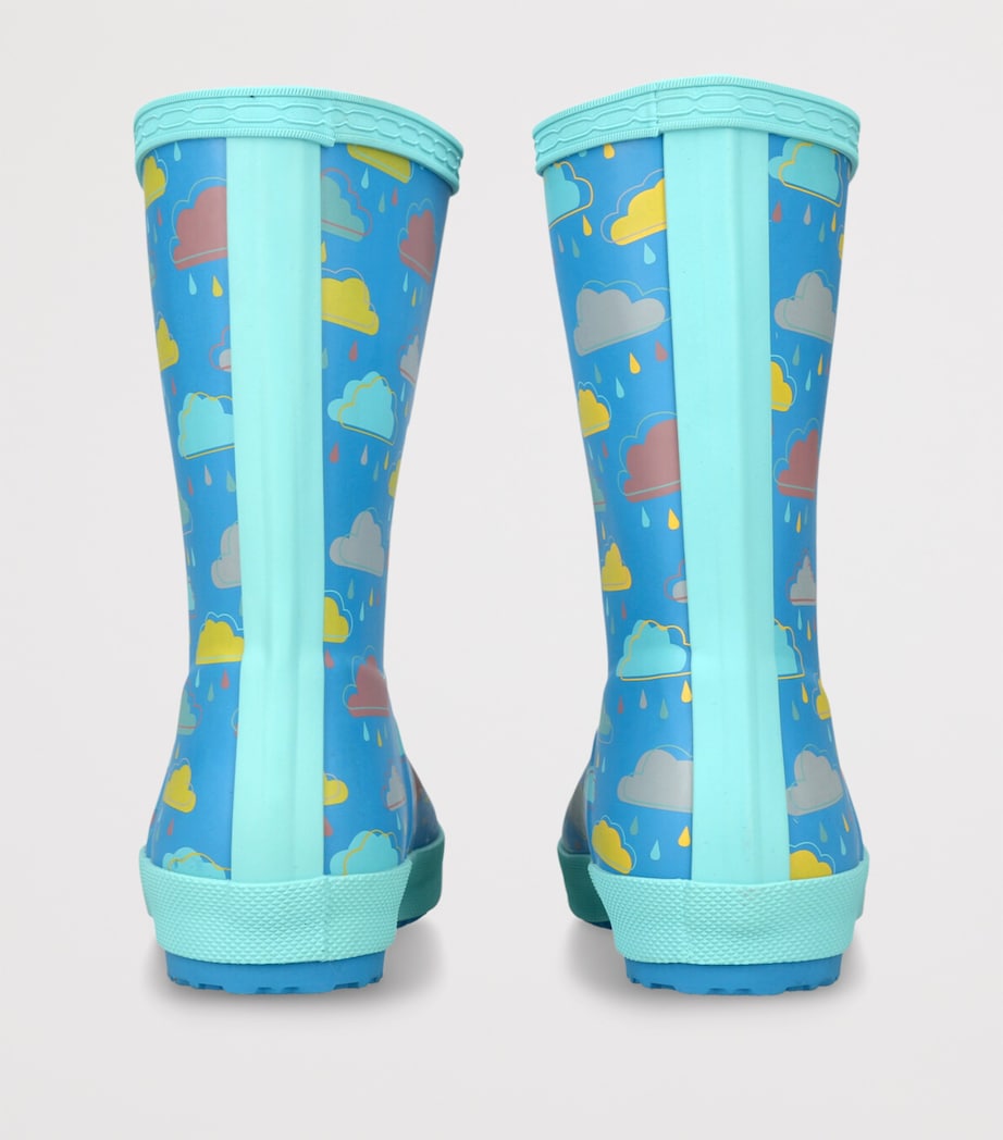 First Rain Wellington Boots BLUE OTHER Image 2