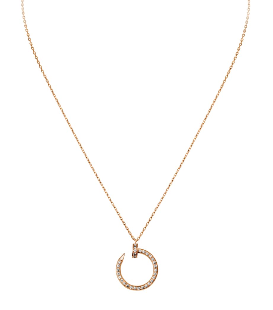 Rose Gold and Diamond Juste un Clou Necklace ROSE GOLD Image 1