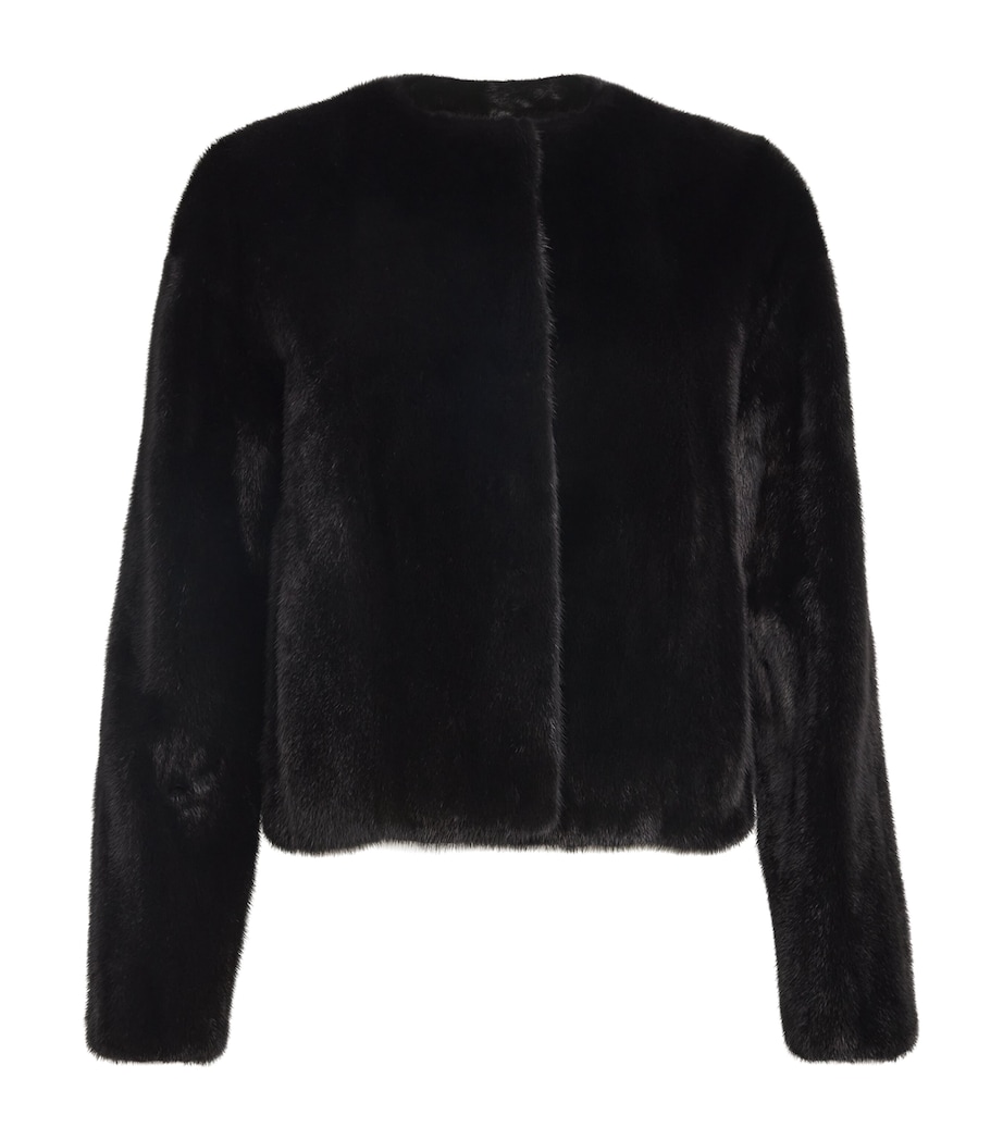 Long-Haired Mink Jacket C99 Image 1