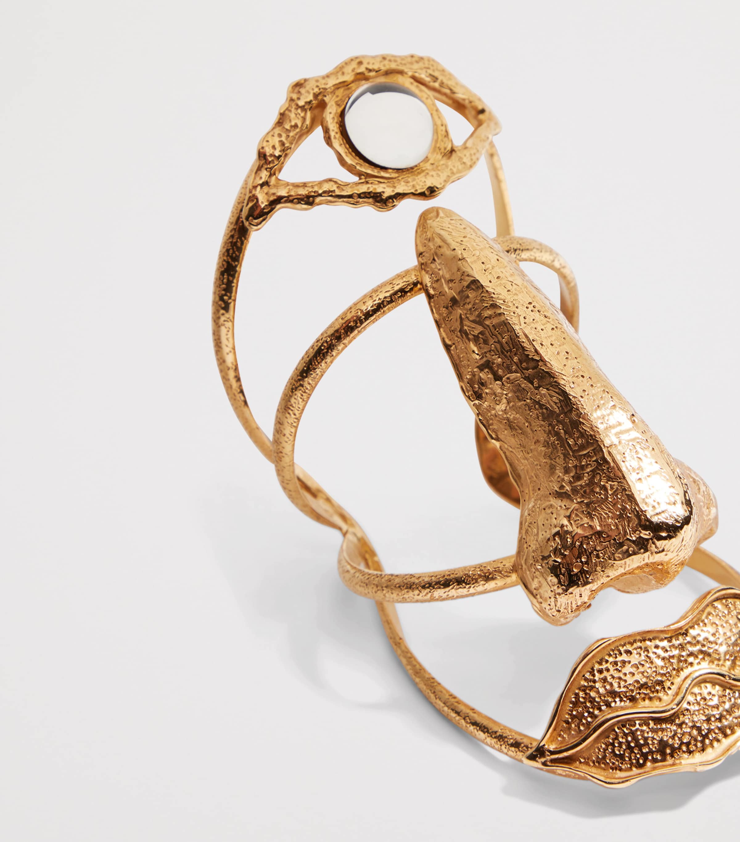 Face Bangle 001 GOLD Image 3