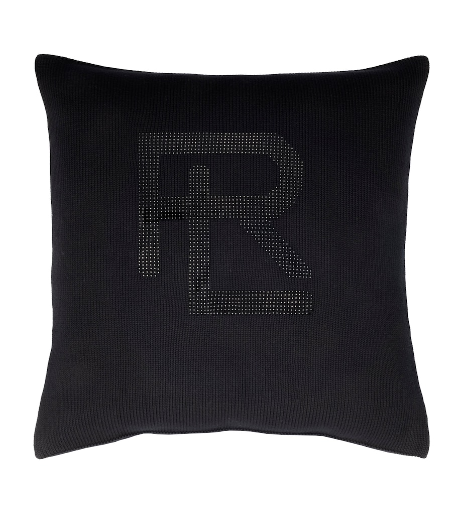 Ralph Lauren Home Hawthorne Cushion Cover (50cm x 50cm) Black Image 1