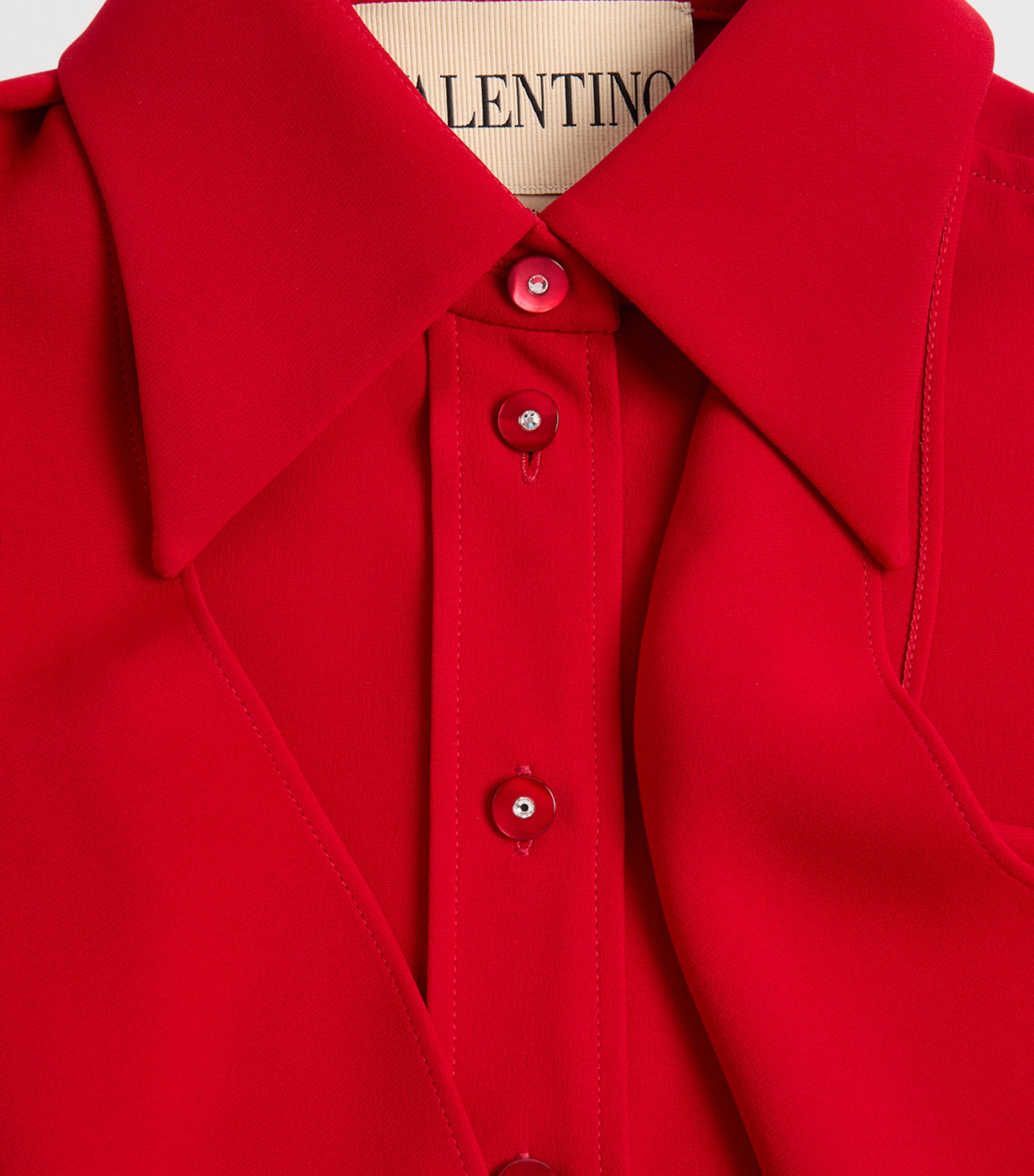 Silk Bow Shirt R9M Image 7