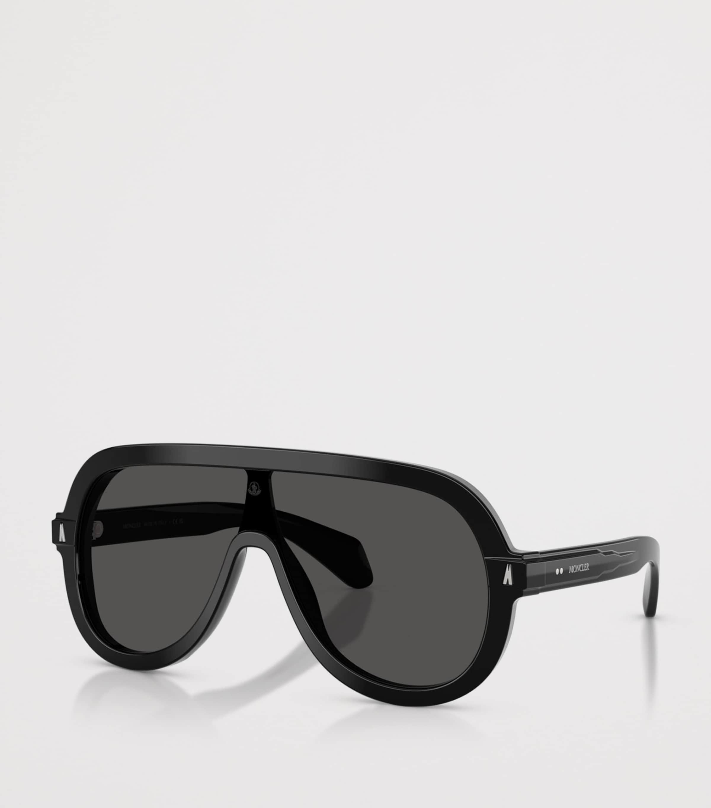 Moncler Sunsette Pilot Sunglasses Black Image 2