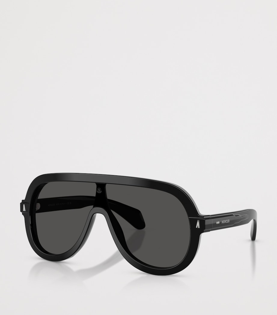 Moncler Sunsette Pilot Sunglasses Black Image 2
