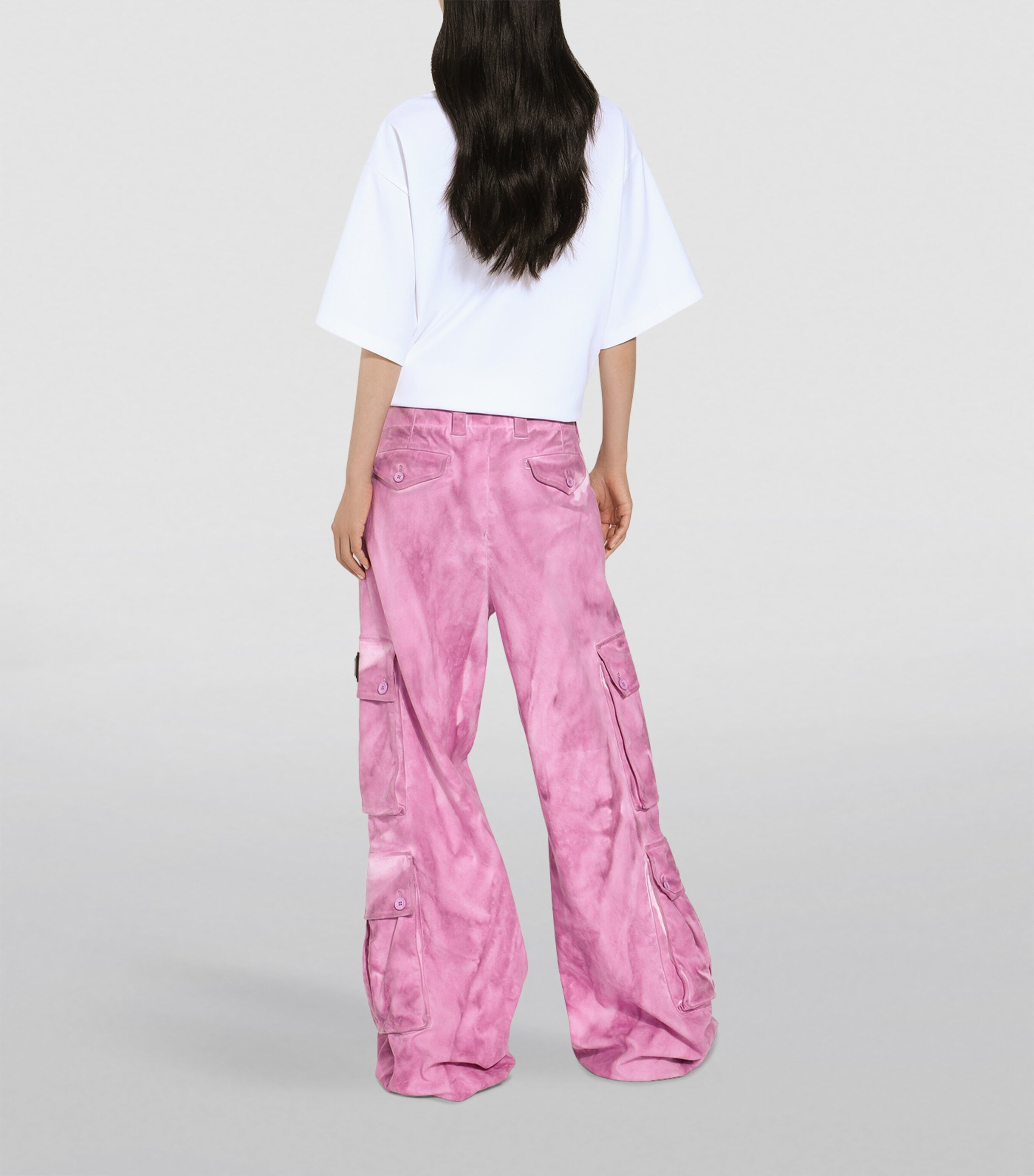 Dolce&Gabbana Multi Cotton Sequinned-Flower T-Shirt | Harrods US
