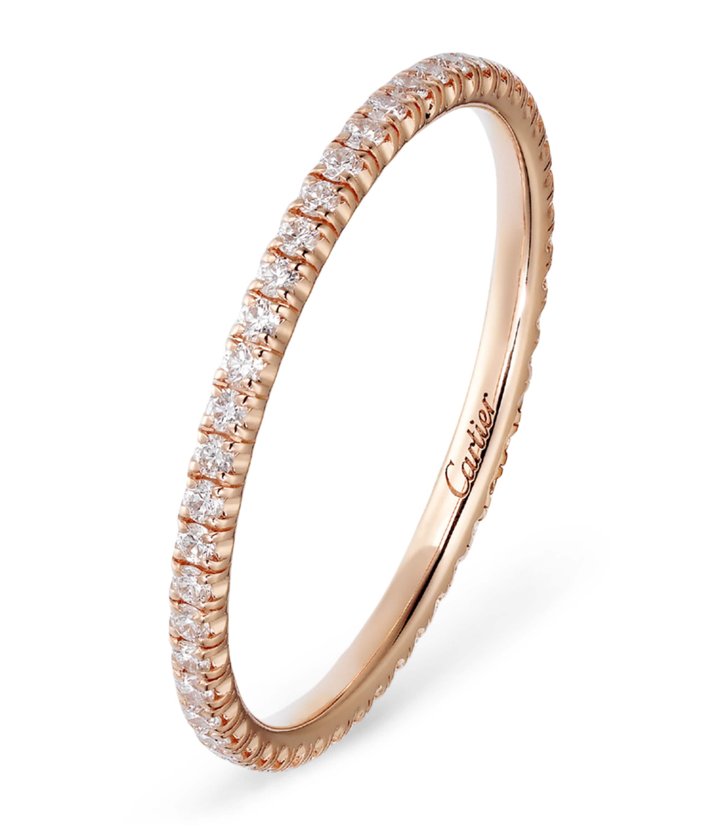 Cartier Rose Gold and Diamond Étincelle de Cartier Wedding Band Rose Gold Image 1