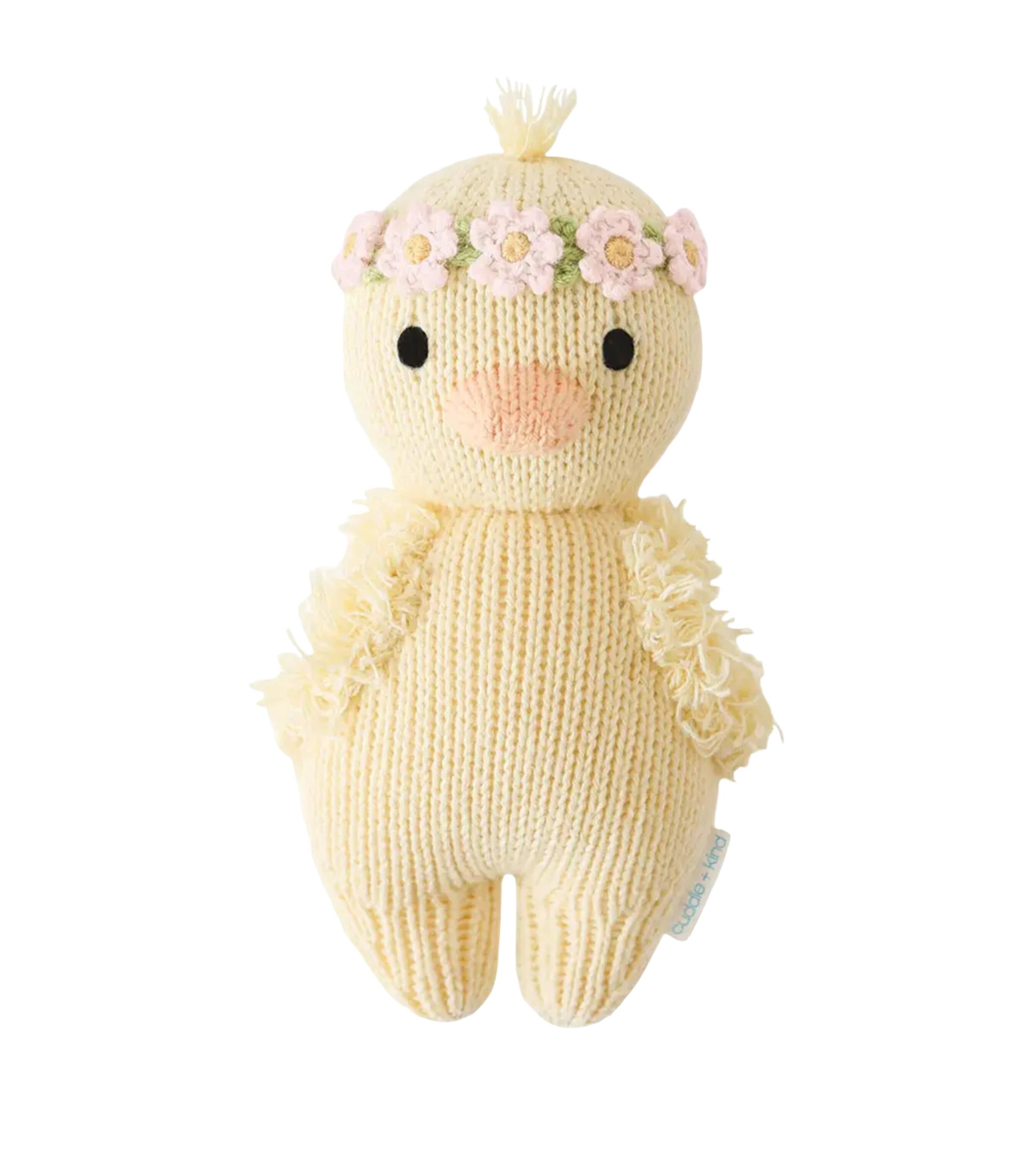 Cuddle + Kind Cotton Baby Duckling (18cm) Image 1