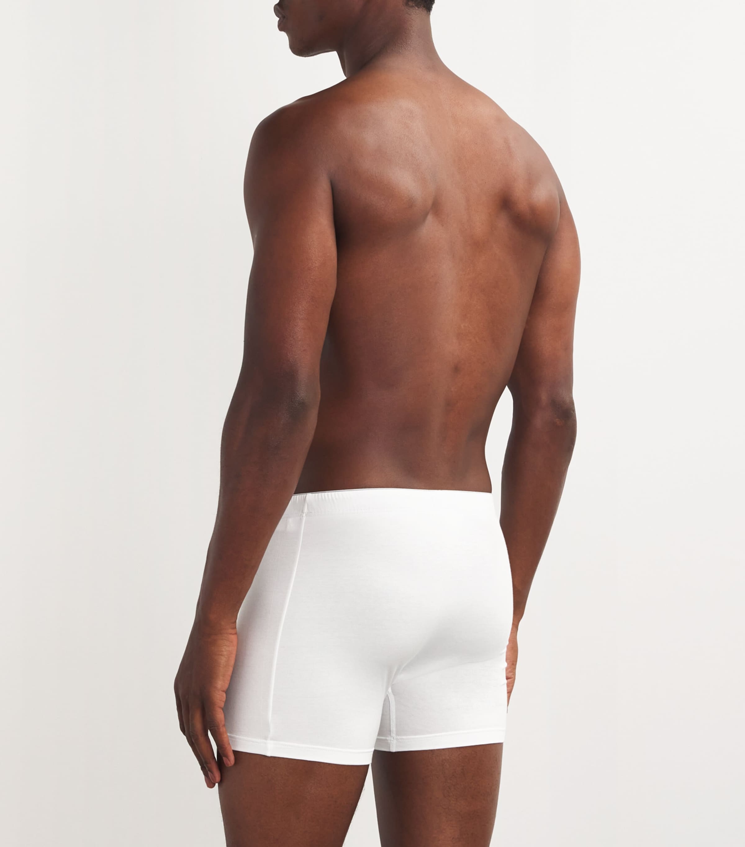 Cotton Superior Boxer Briefs WHITE Image 3