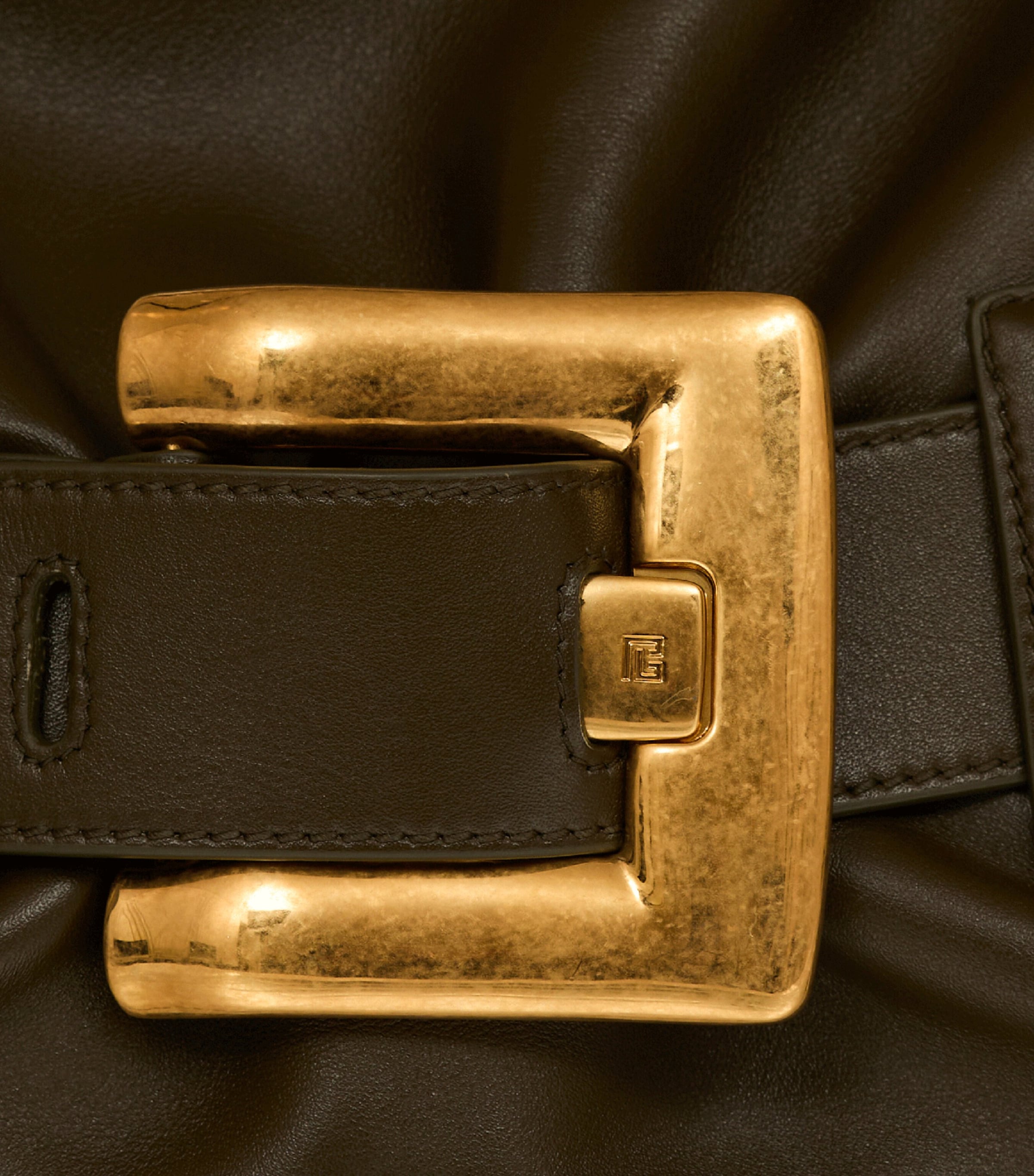 Medium Leather Anthem Shoulder Bag 7DT JUNGLE Image 8