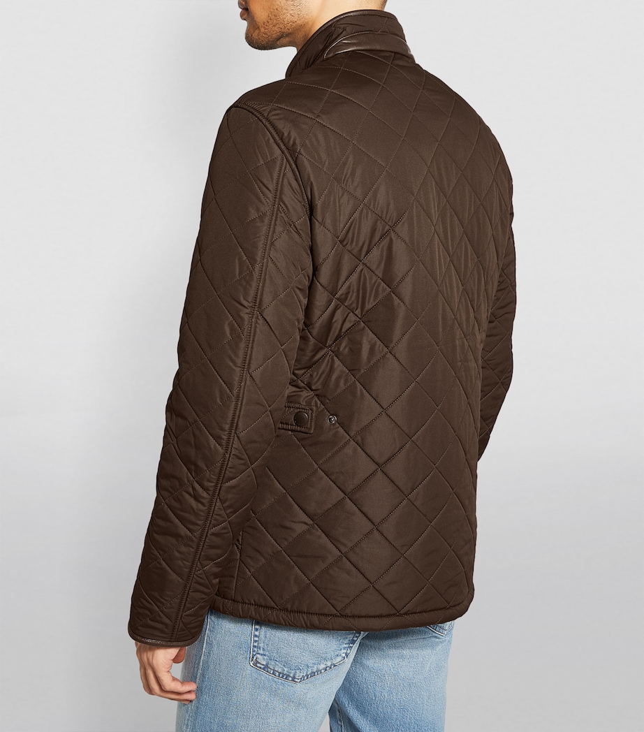 Quilted Powell Jacket OLIVE Image 4