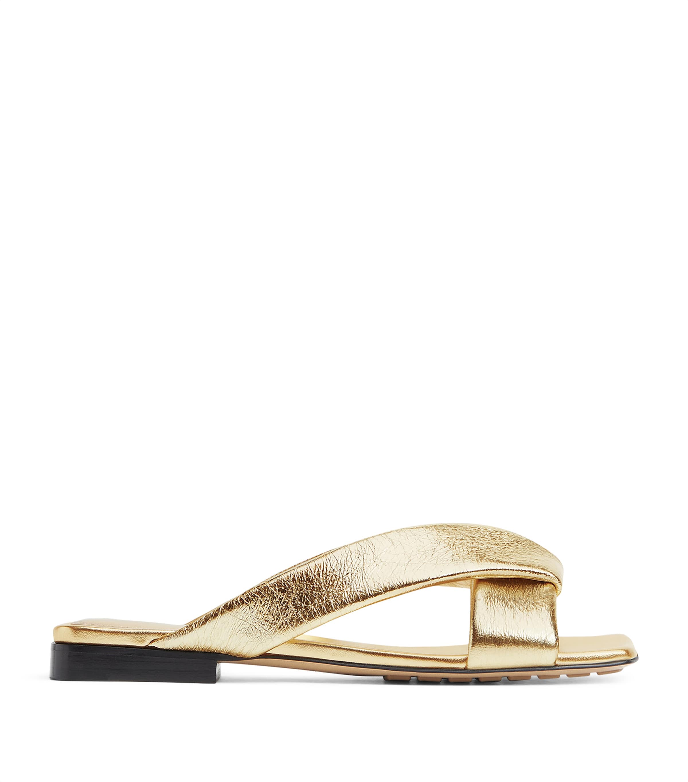 Metallic Leather Riva Mules 8116 Image 1