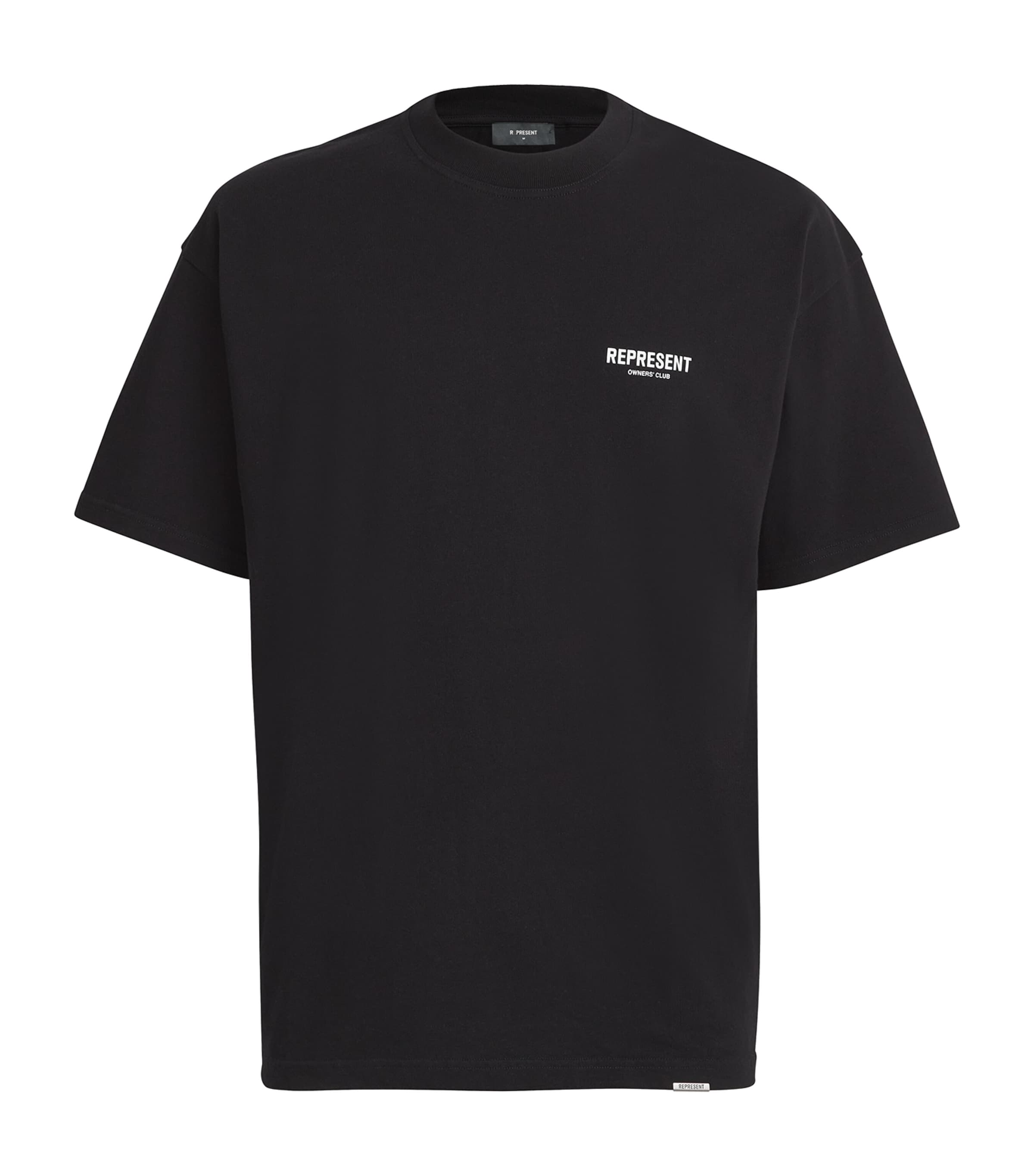 Shop Represent Owners Club T-shirt In Black