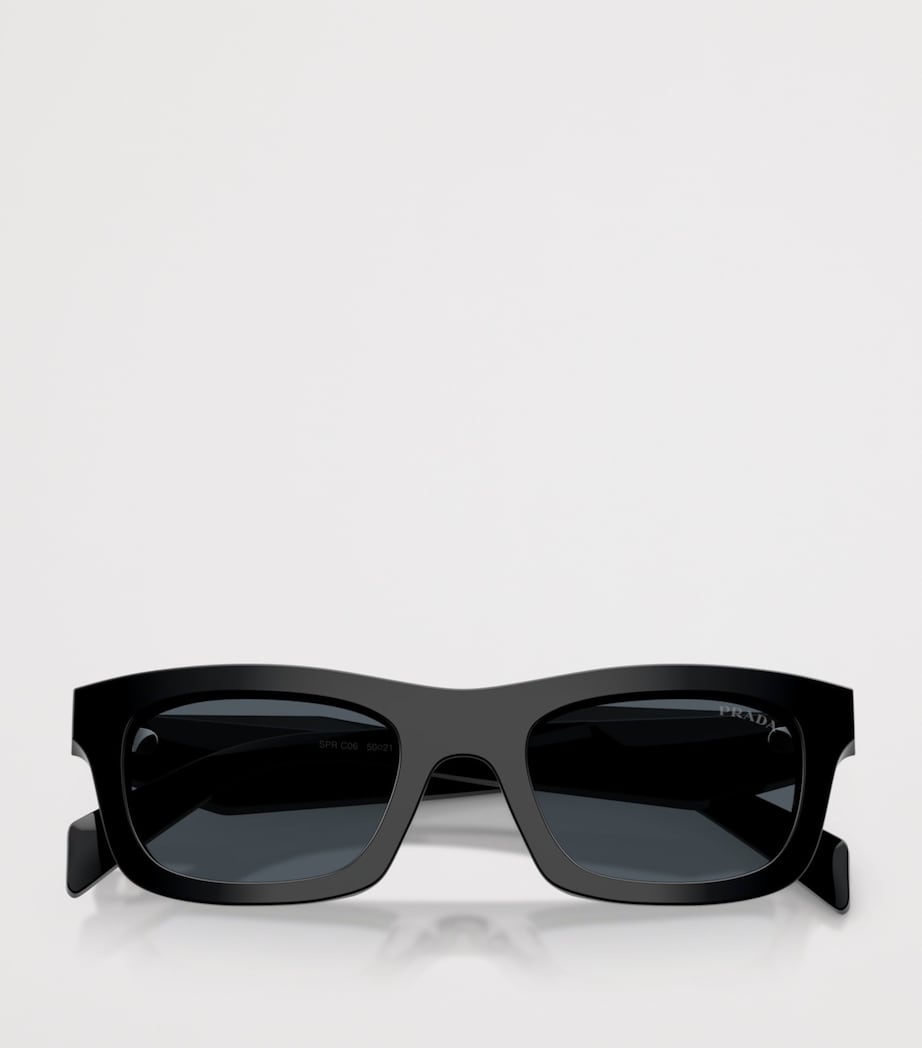 Acetate Rectangular Sunglasses 16K70B Image 5