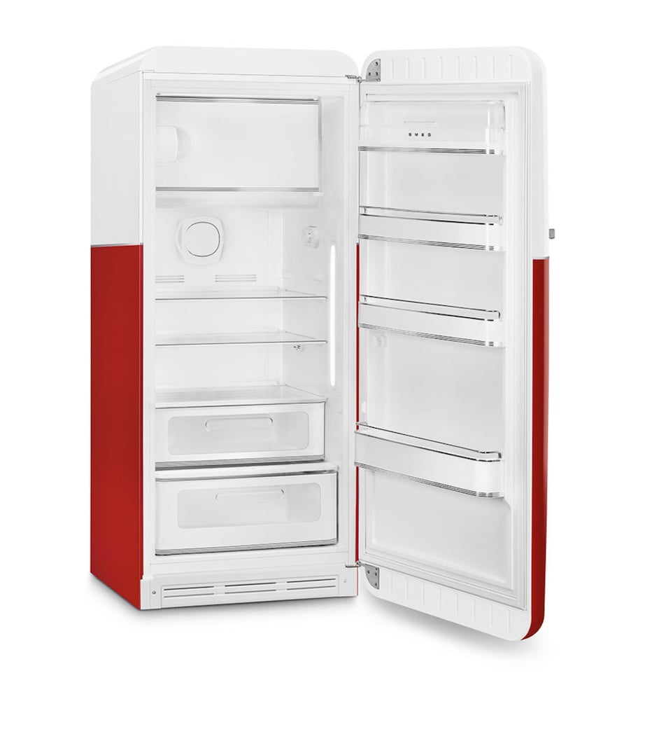 Iconic Fridges Smeg x Coca-Cola Iconic Fridge with Ice Box | Harrods UK
