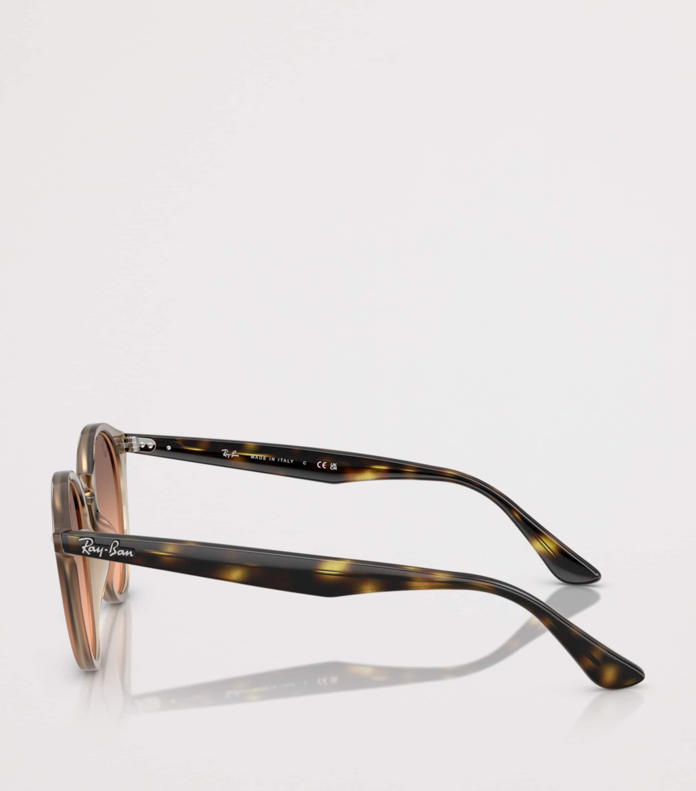 Ray-Ban Propionate Round Sunglasses Beige Image 3
